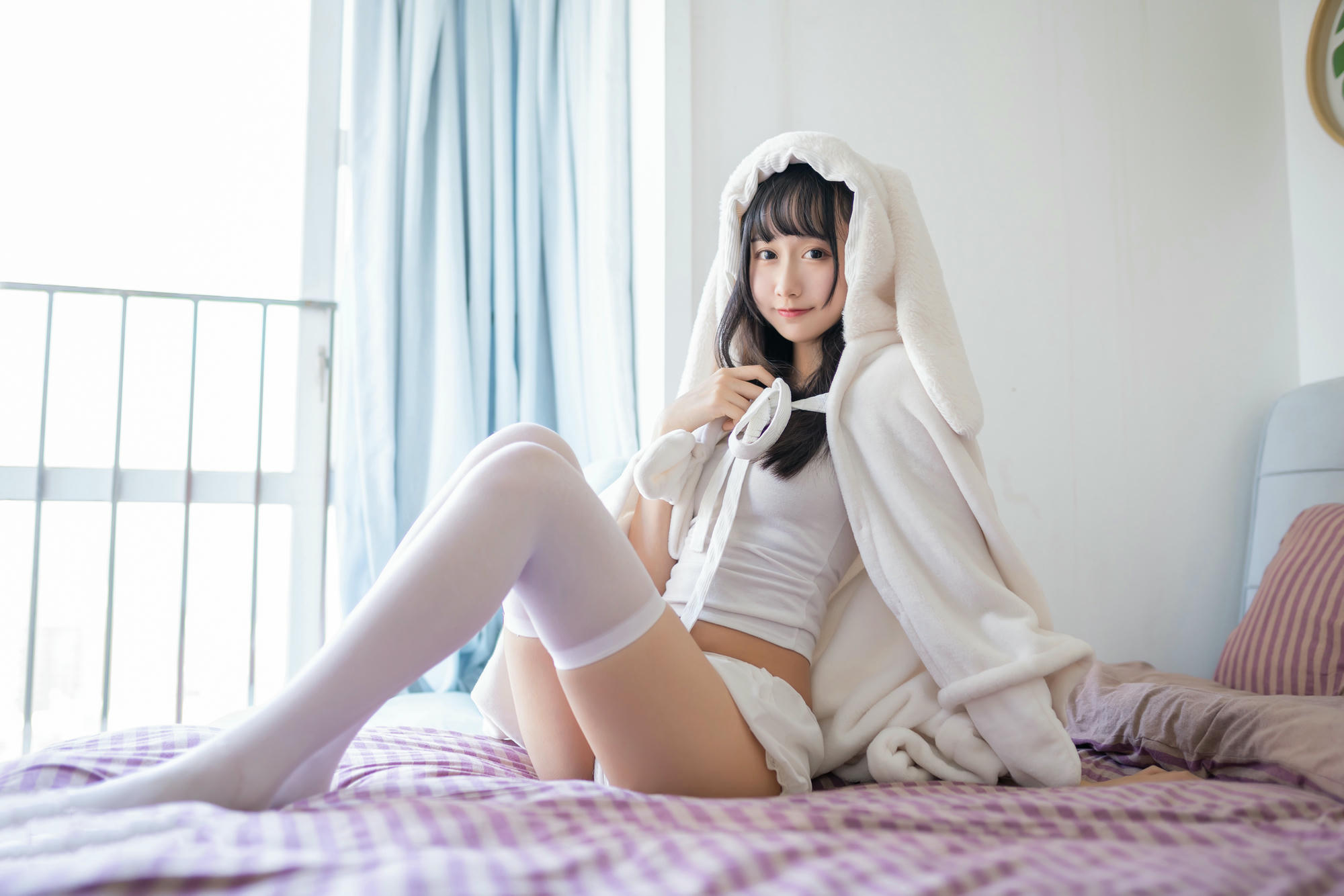 [喵糖映画] VOL.245 浴巾兔子[40P／141MB]_第1集