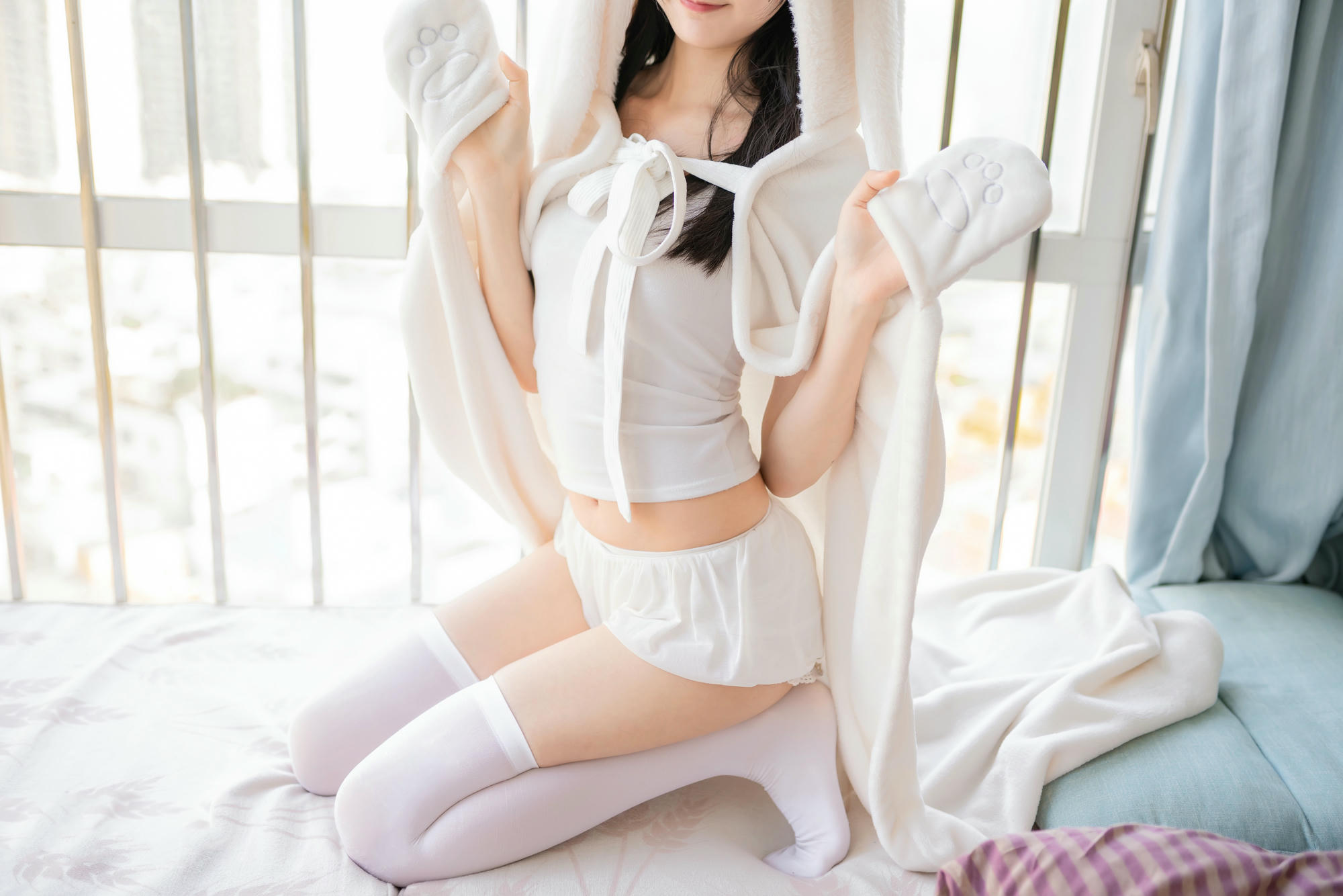 [喵糖映画] VOL.245 浴巾兔子[40P／141MB]_第1集