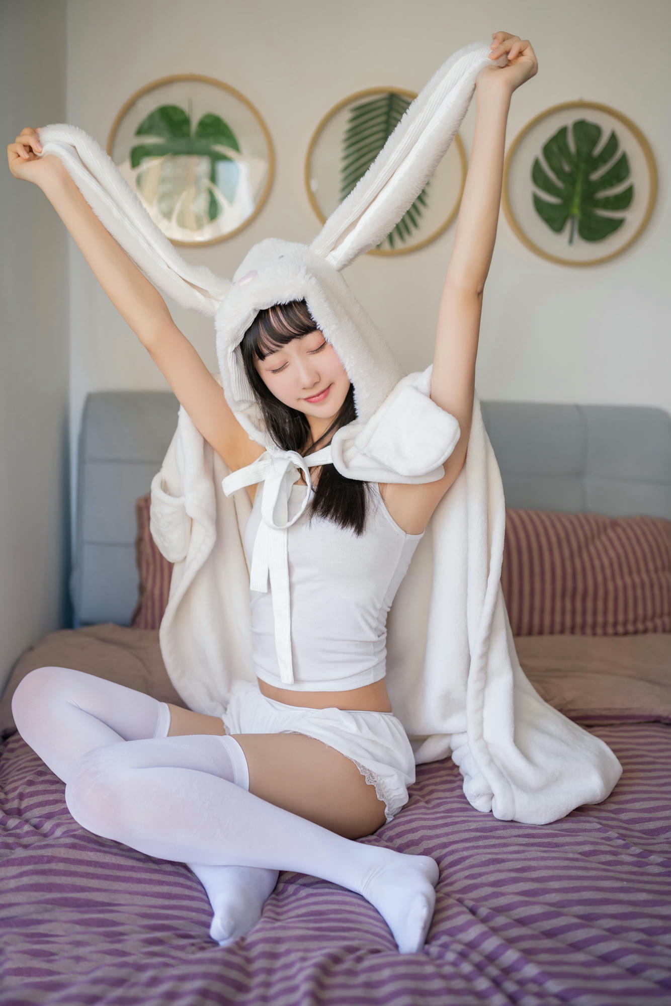 [喵糖映画] VOL.245 浴巾兔子[40P／141MB]_第1集