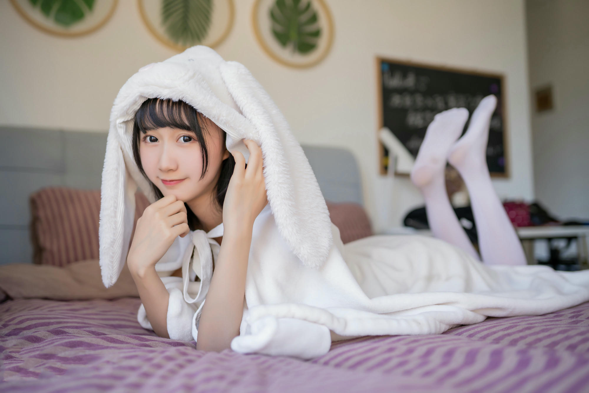 [喵糖映画] VOL.245 浴巾兔子[40P／141MB]_第1集