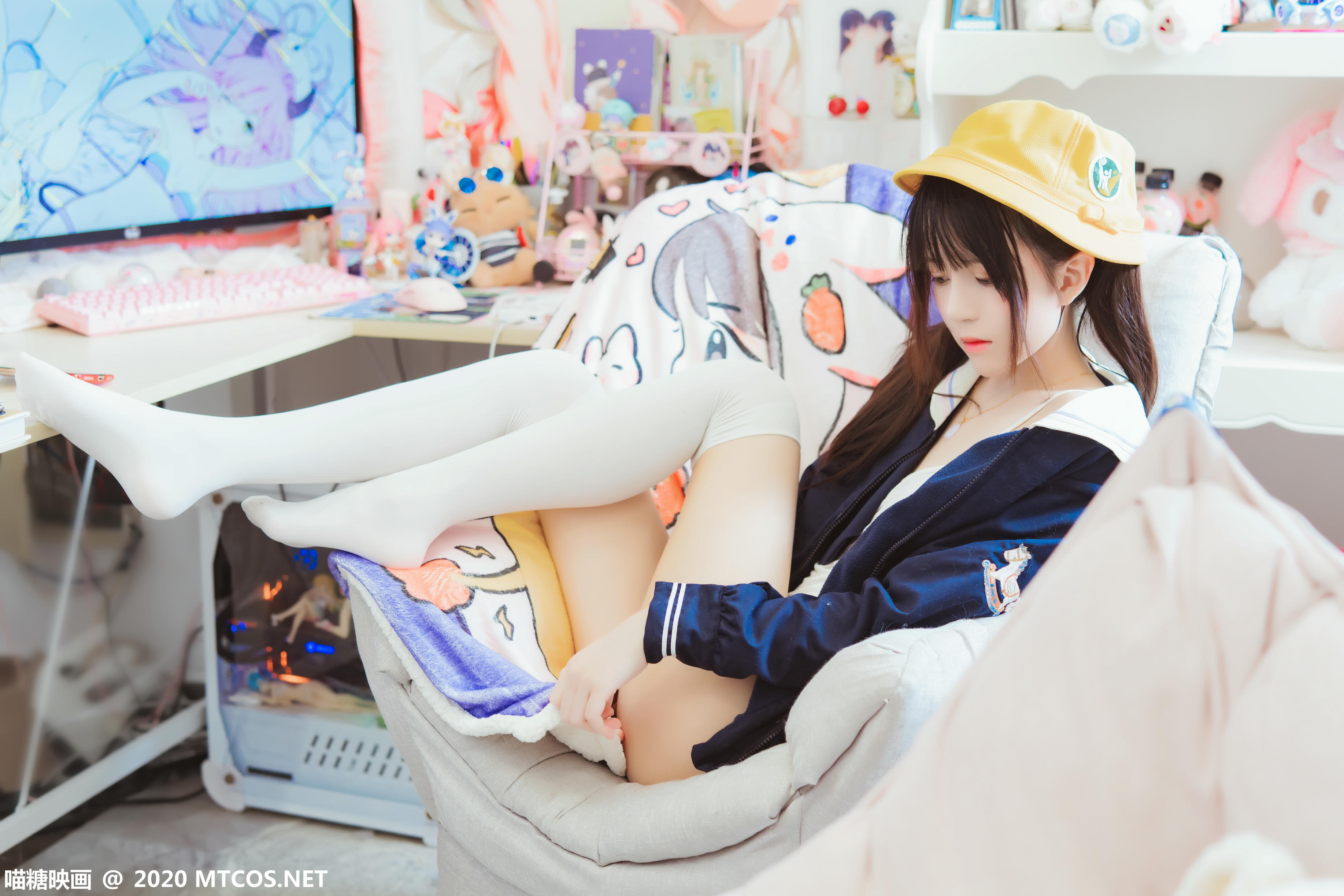 [喵糖映画] VOL.246 奶桃白白[45P／1G]_第1集