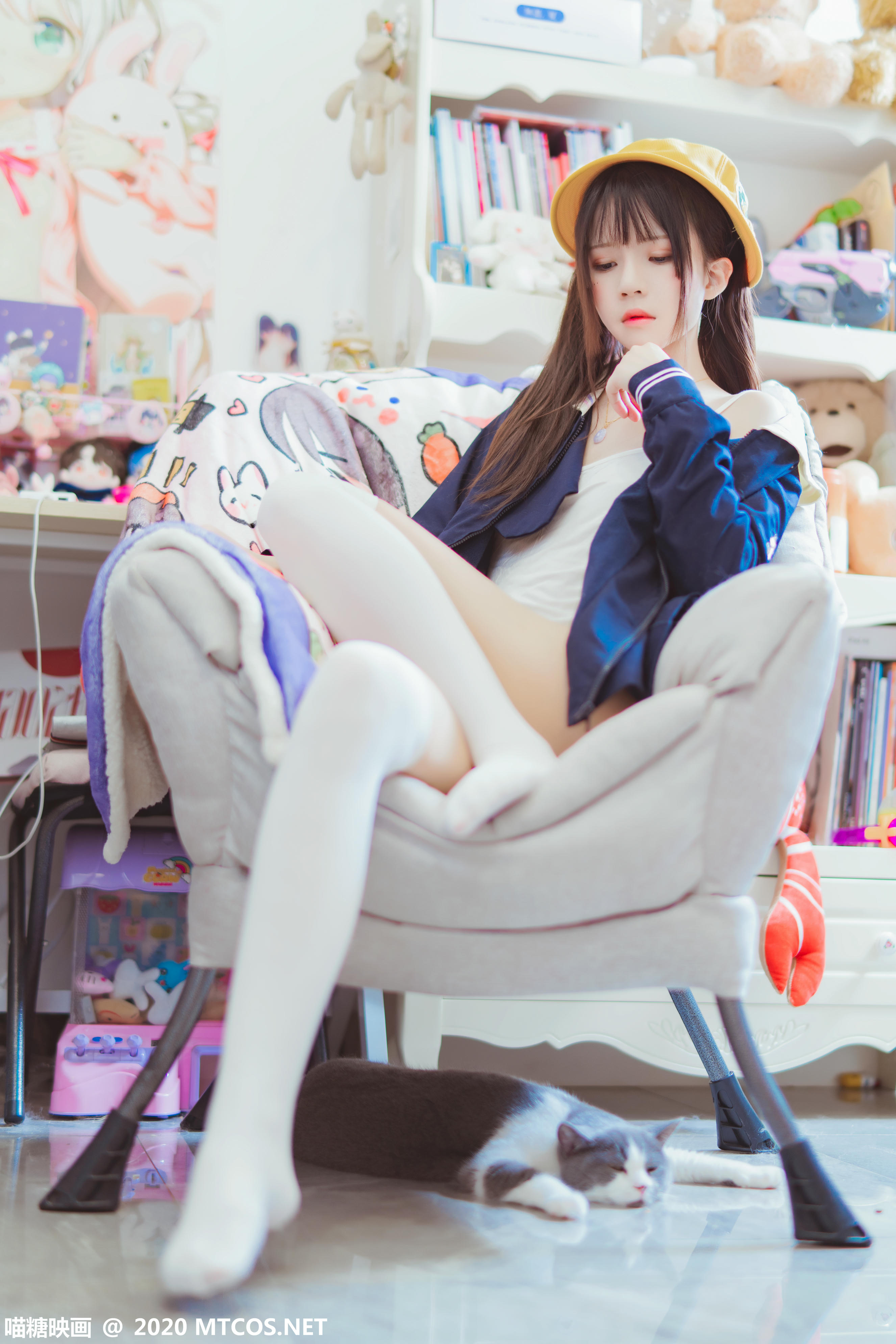 [喵糖映画] VOL.246 奶桃白白[45P／1G]_第1集