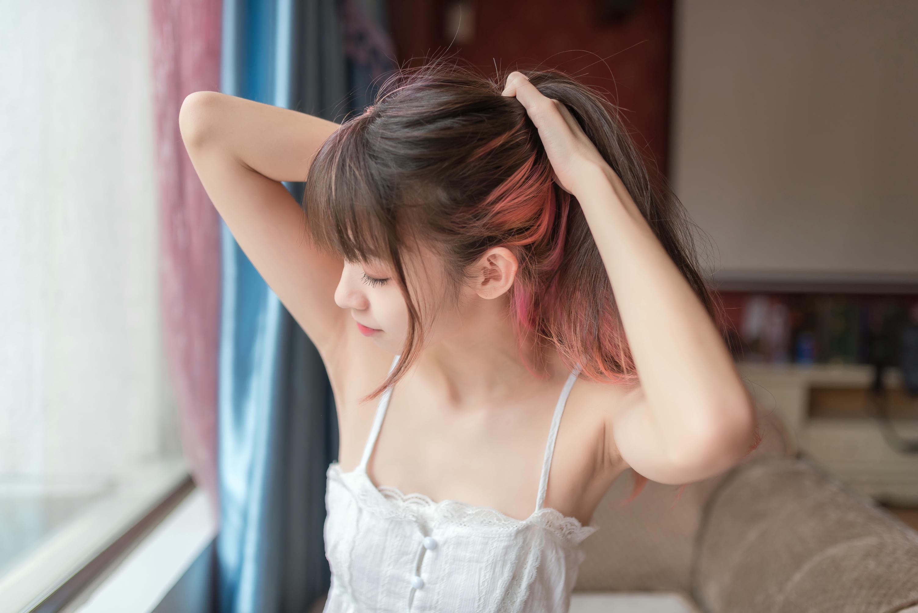 [喵糖映画] VOL.249 蕾花睡衣[49P／247MB]_第1集