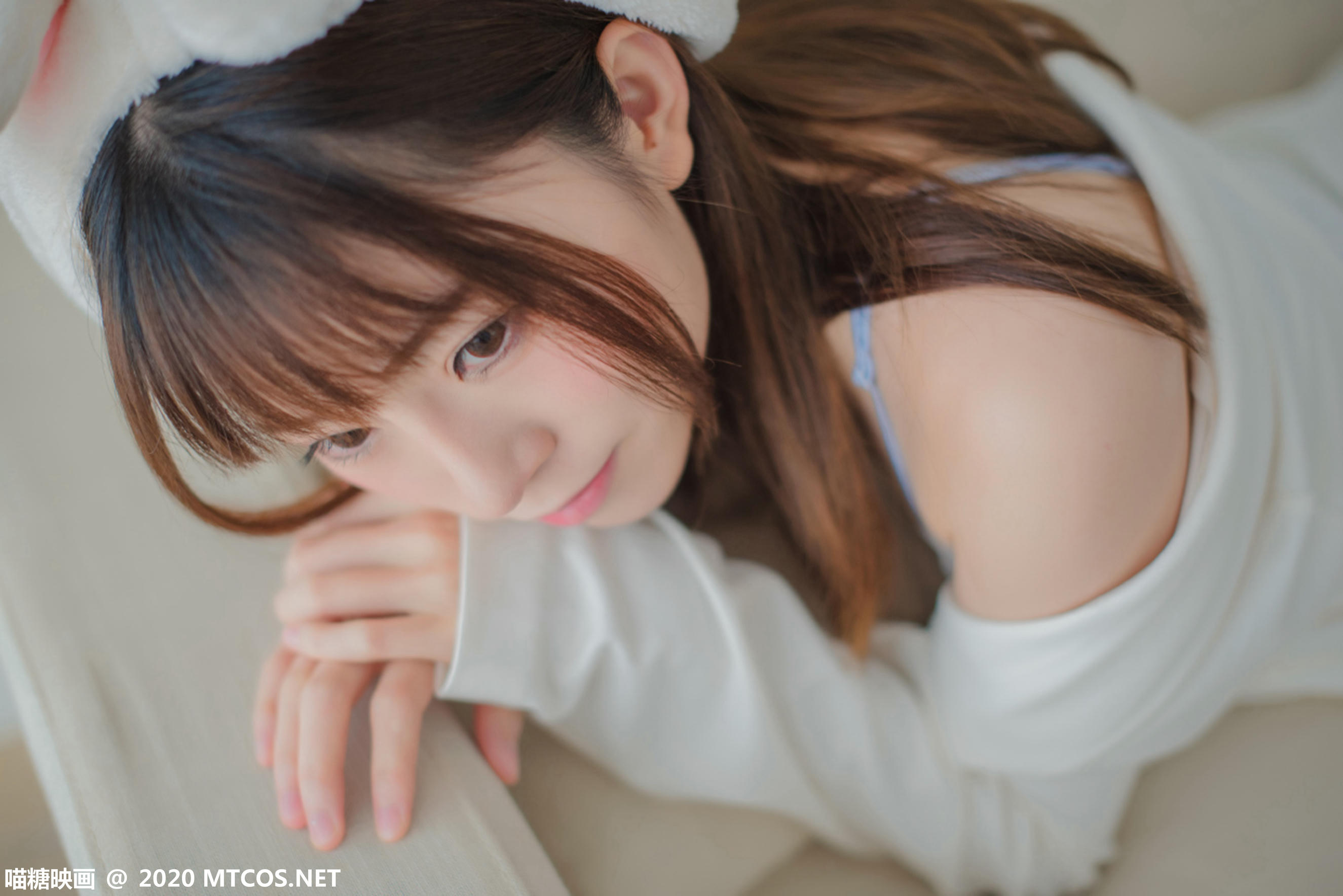 [喵糖映画] VOL.251 纯纯的兔耳女友[58P／462MB]_第3集