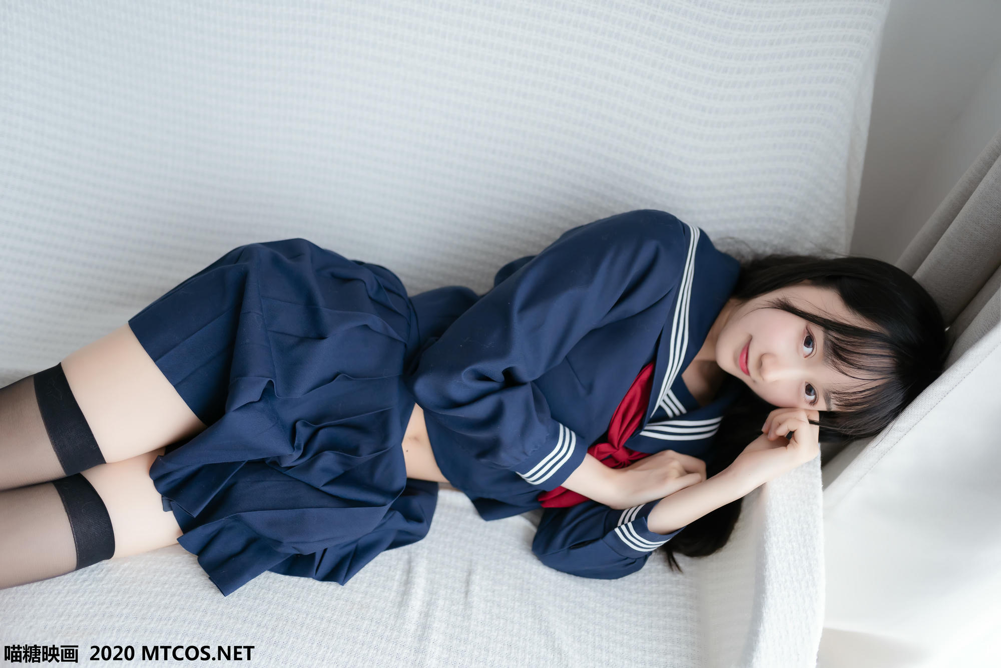 [喵糖映画] JKL.005 水手JK制服[42P／215MB]_第1集