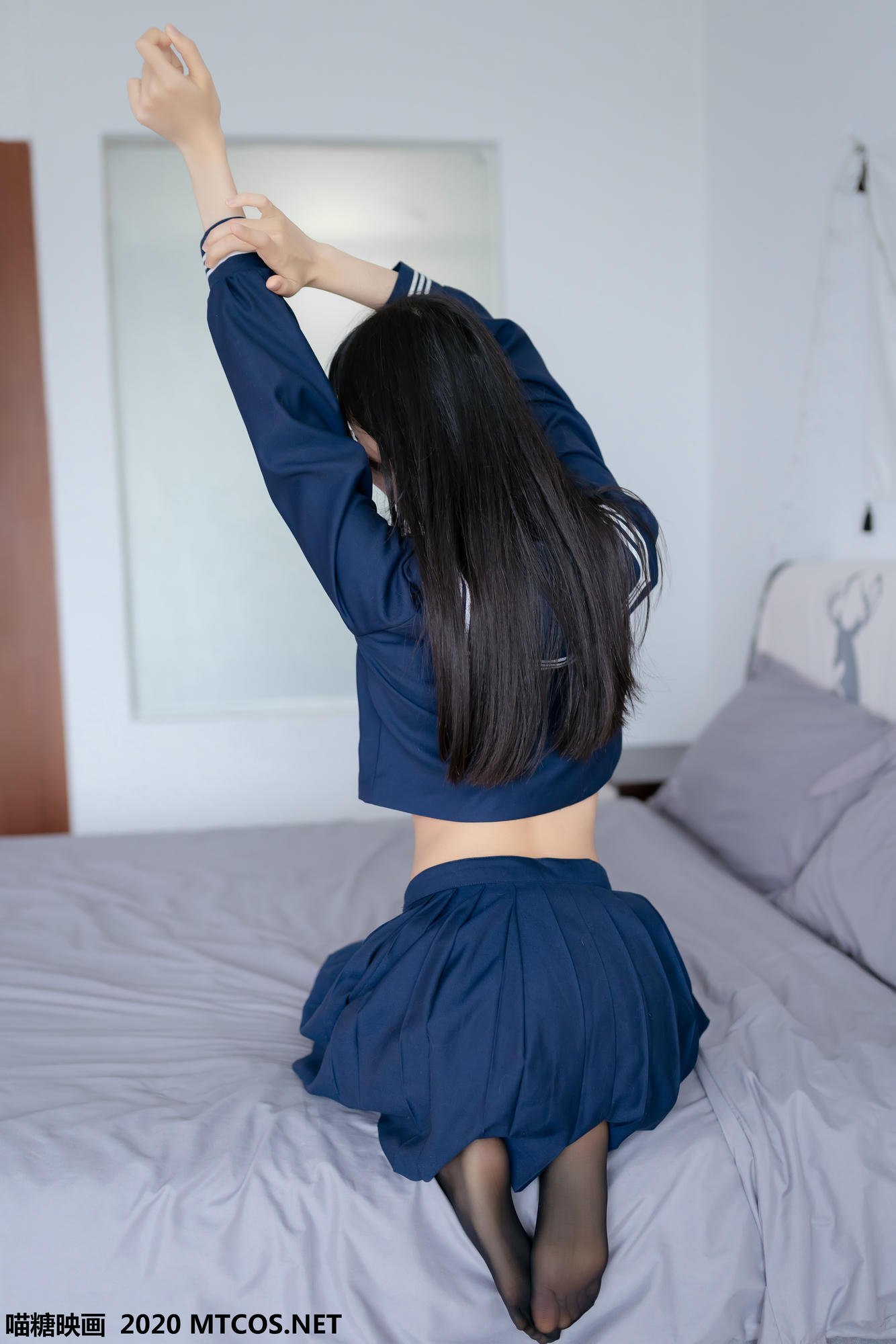 [喵糖映画] JKL.005 水手JK制服[42P／215MB]_第1集