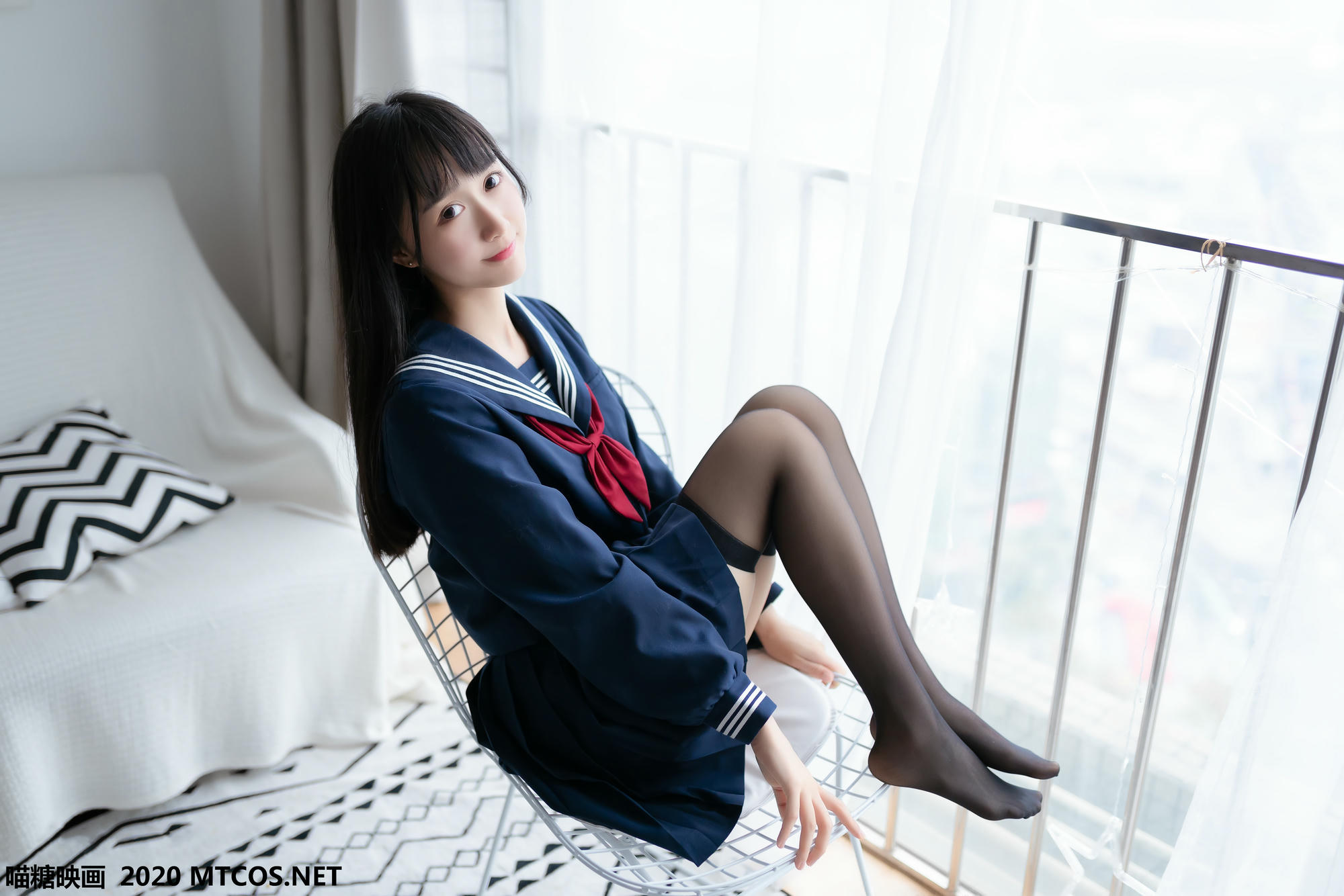 [喵糖映画] JKL.005 水手JK制服[42P／215MB]_第1集