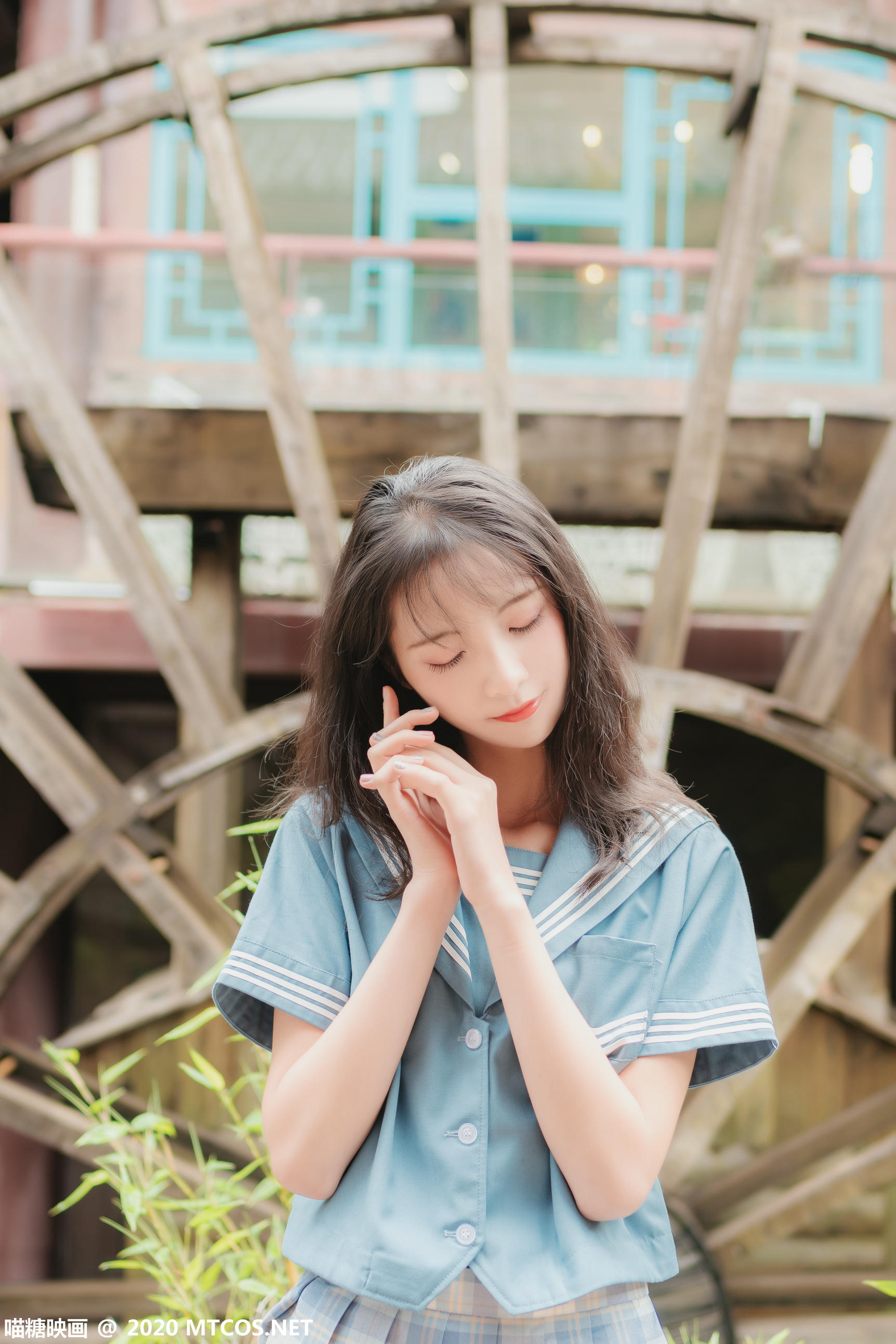 [喵糖映画] VOL.257 夏日制服[32P／398MB]_第1集