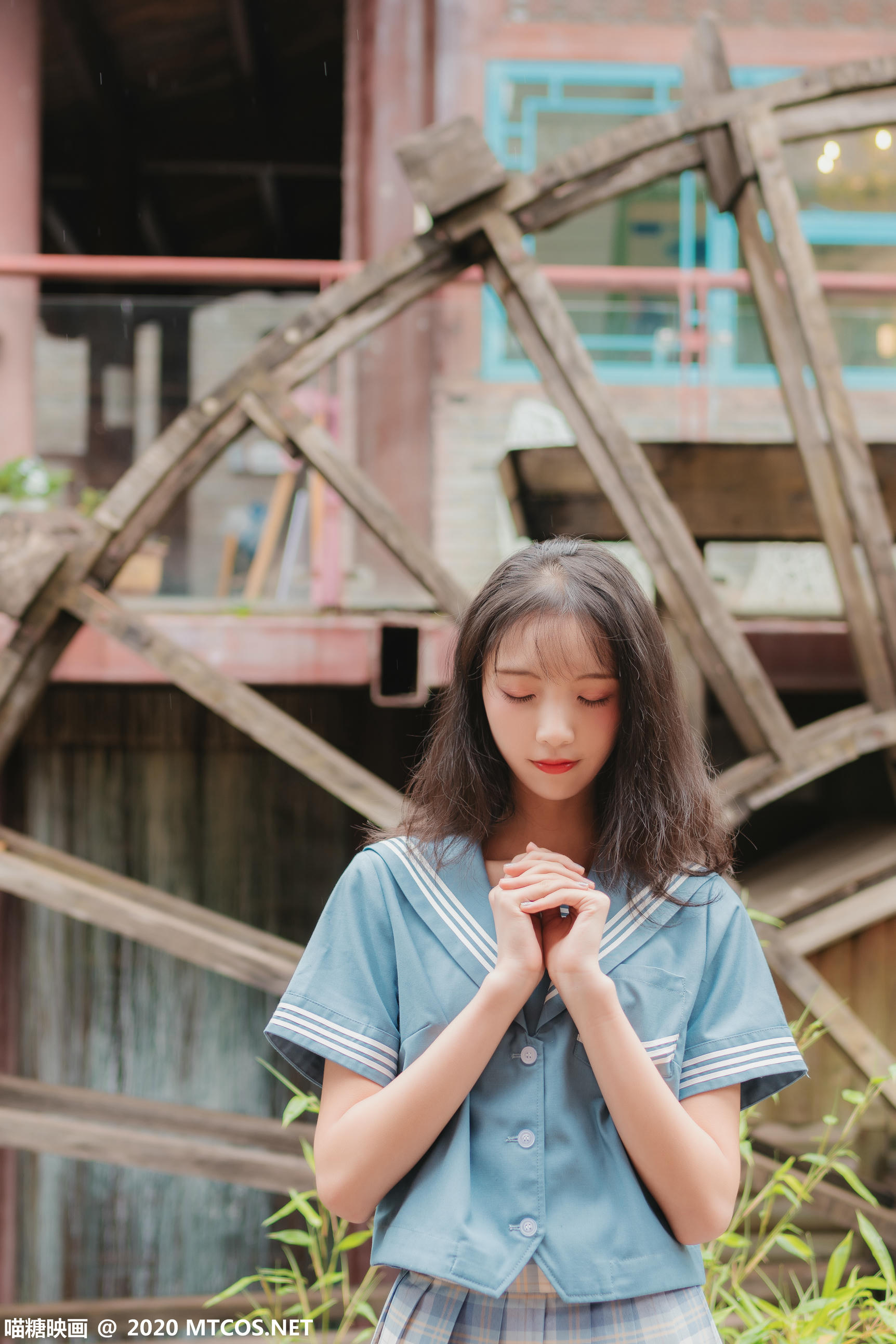 [喵糖映画] VOL.257 夏日制服[32P／398MB]_第2集