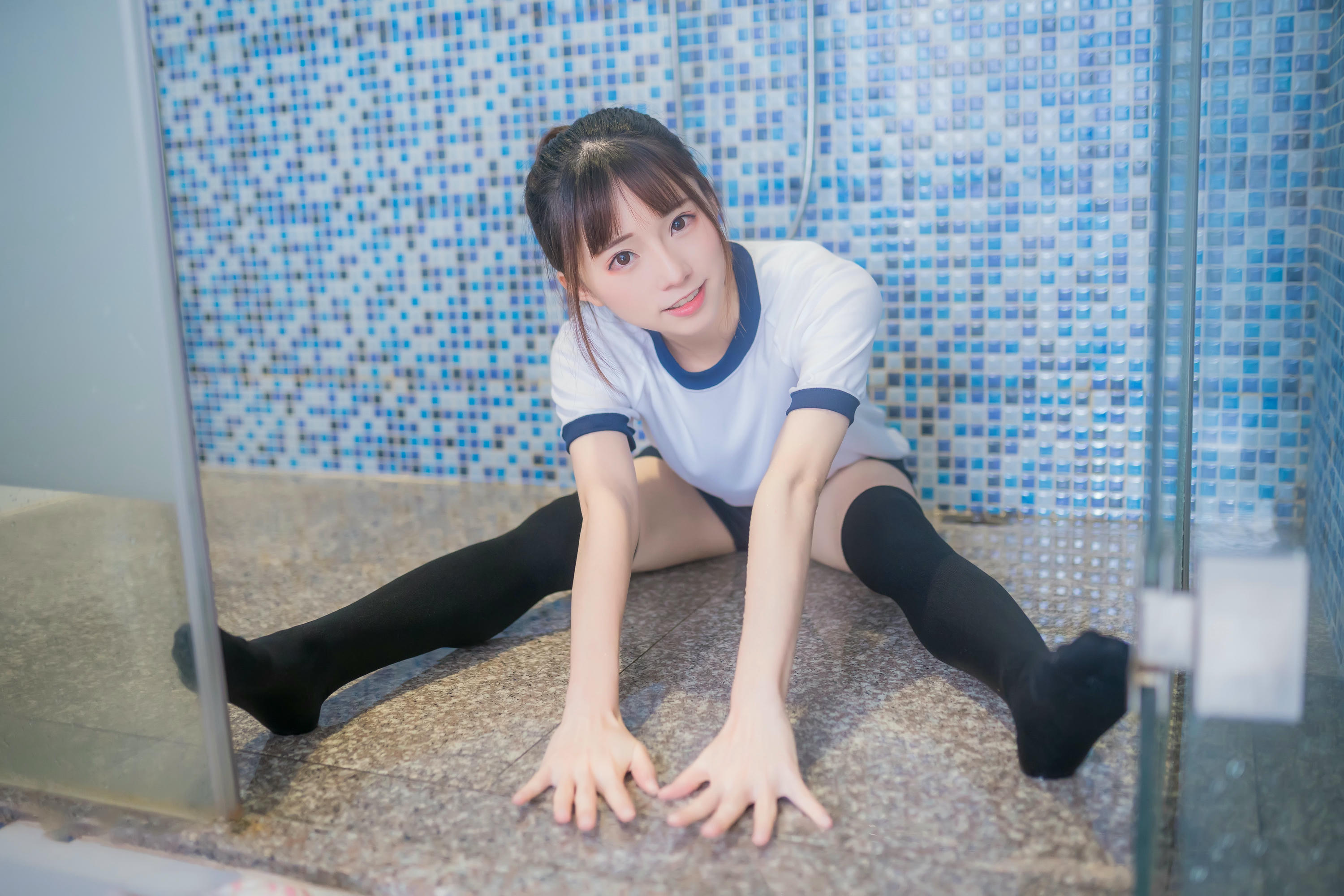 [喵糖映画] VOL.259 浴室体操服[45P／460MB]_第1集