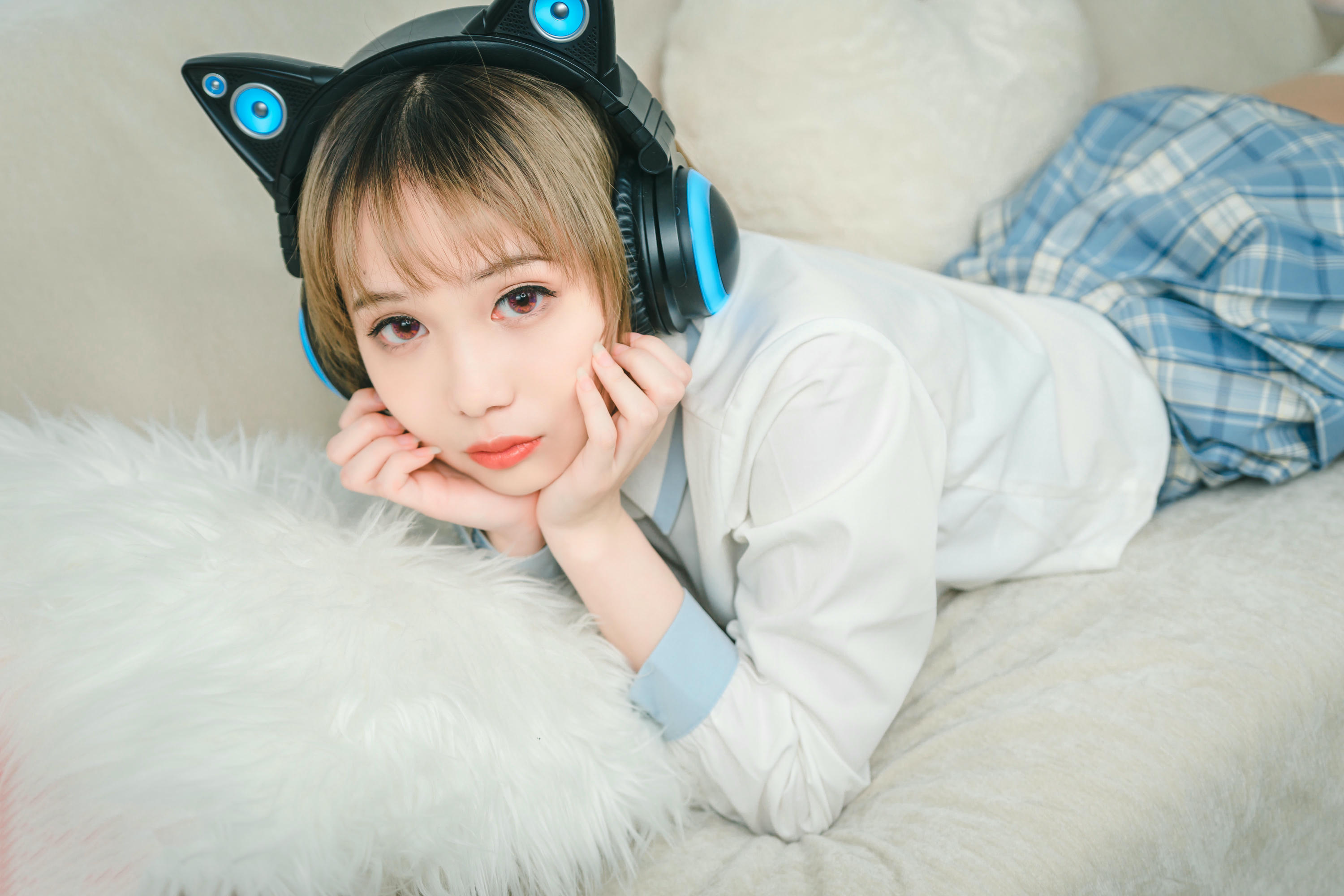 [喵糖映画] VOL.262 宅家妹妹[39P／226MB]_第1集