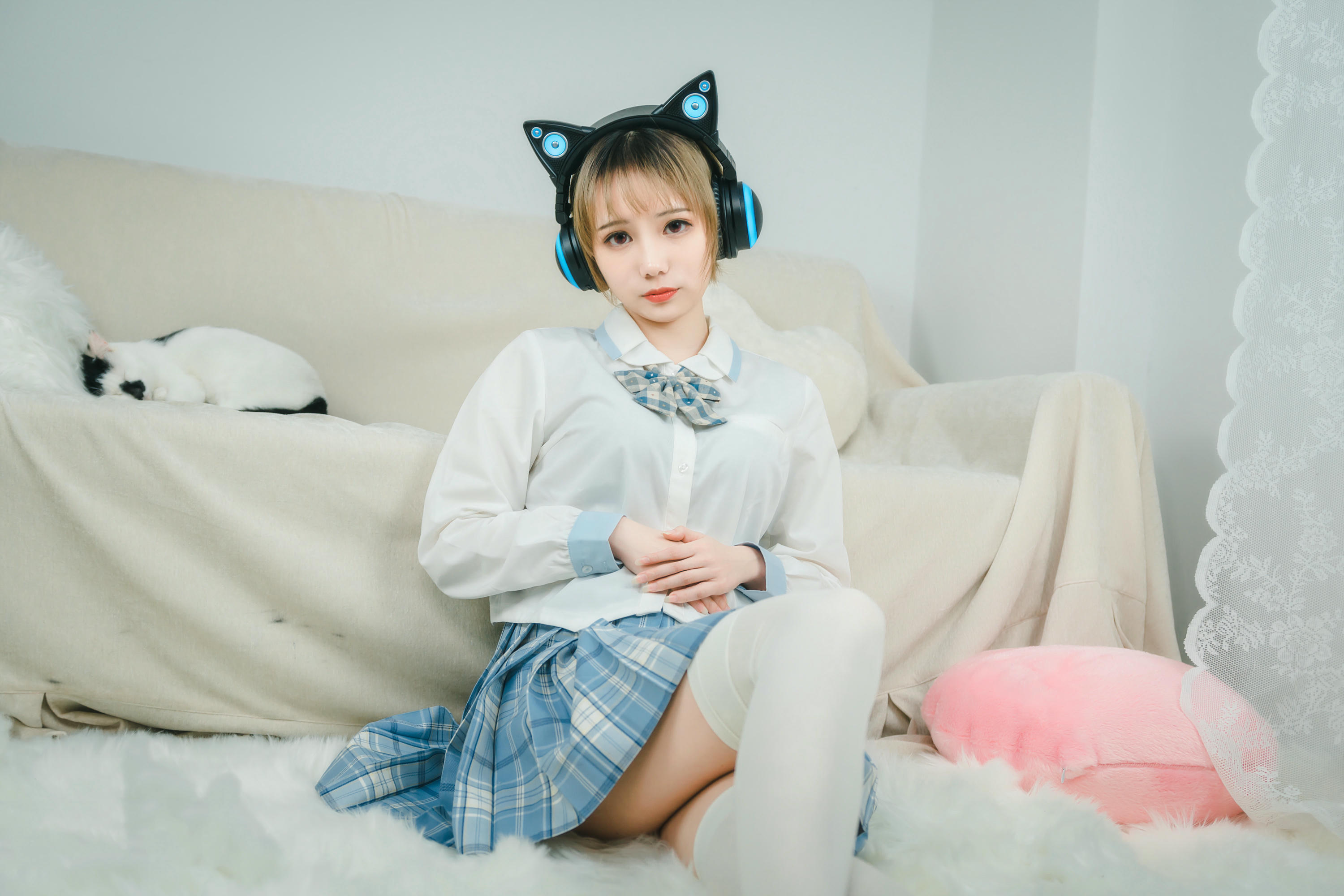 [喵糖映画] VOL.262 宅家妹妹[39P／226MB]_第1集