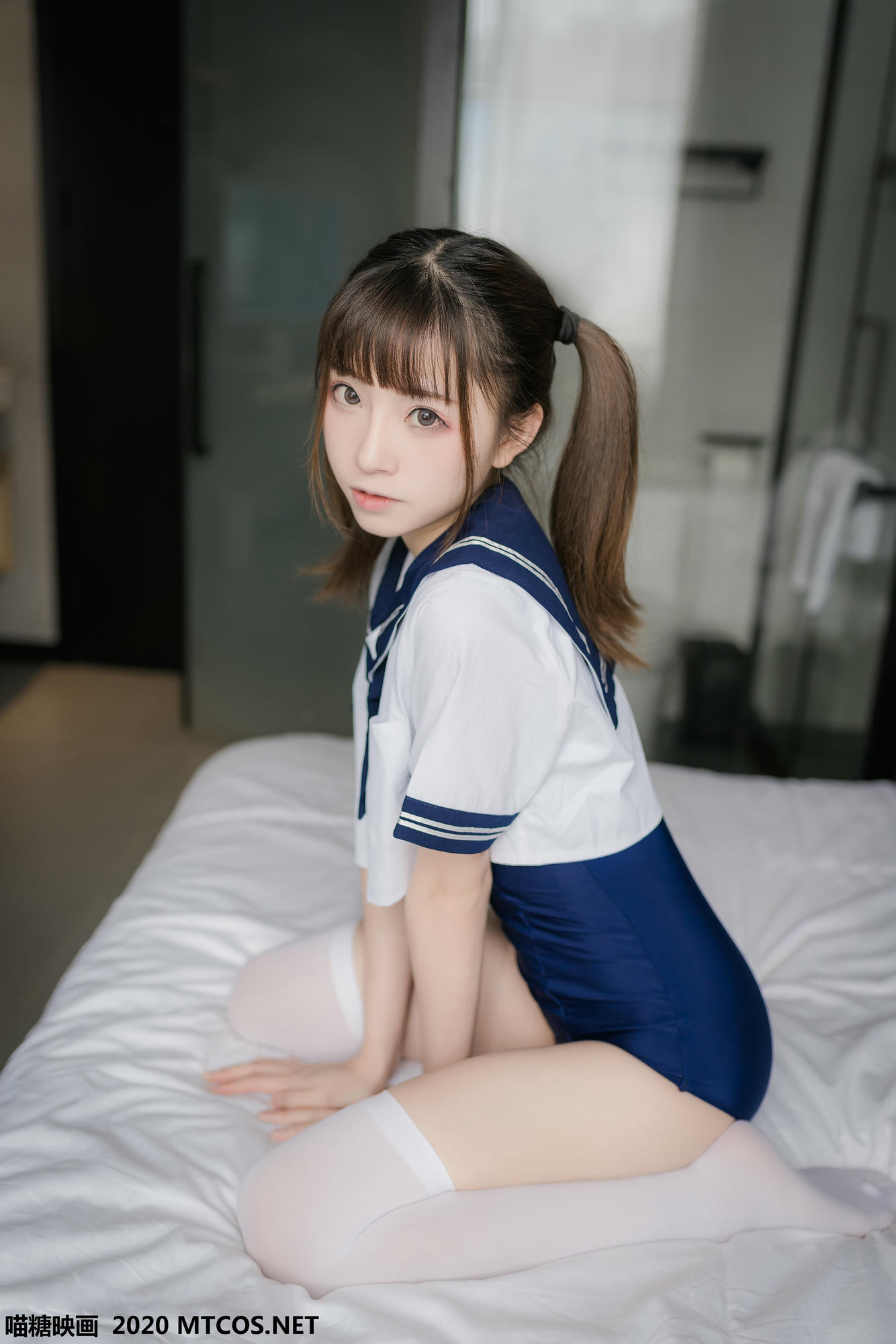 [喵糖映画] JKL.006 泳装JK制服[43P／174MB]_第1集