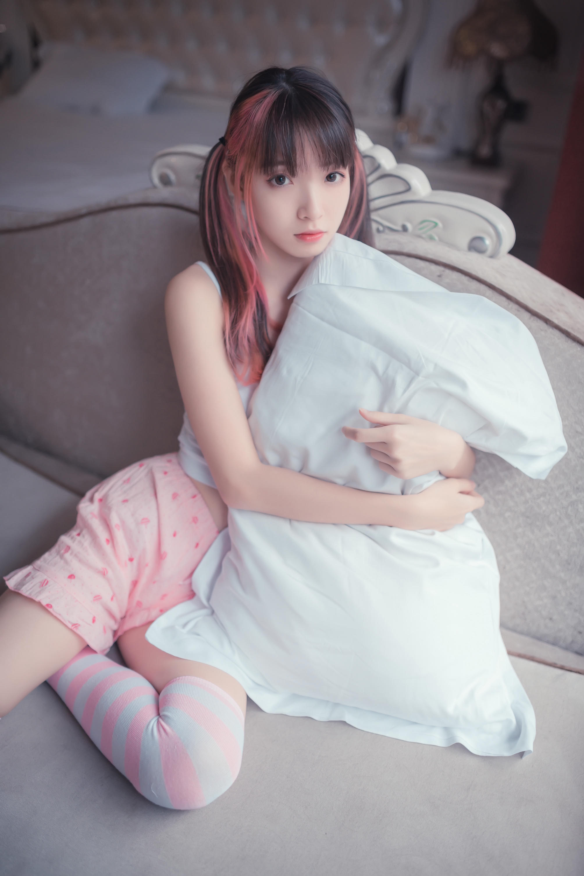 [喵糖映画] VOL.266 粉色夏日[50P／218MB]_第2集