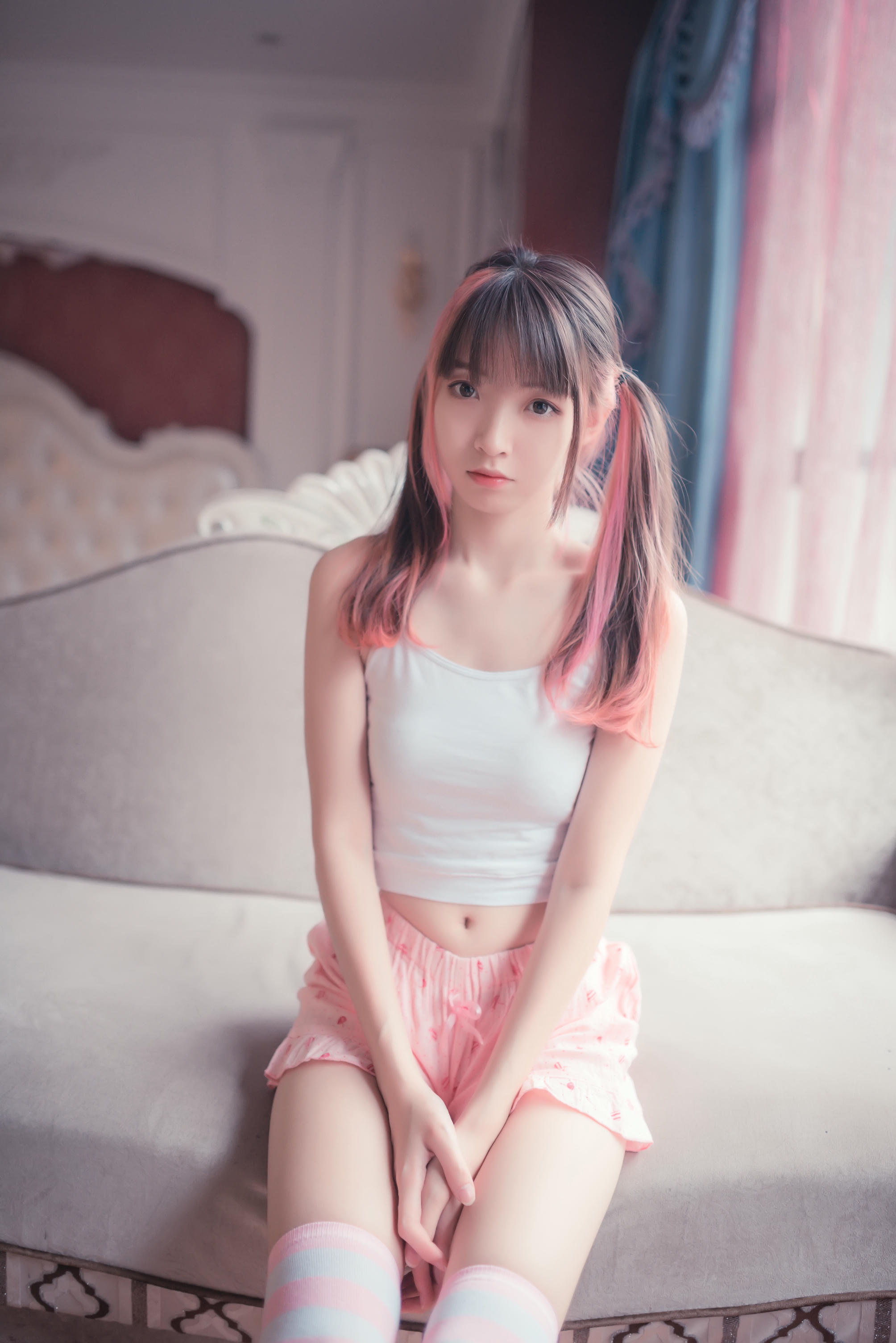 [喵糖映画] VOL.266 粉色夏日[50P／218MB]_第2集