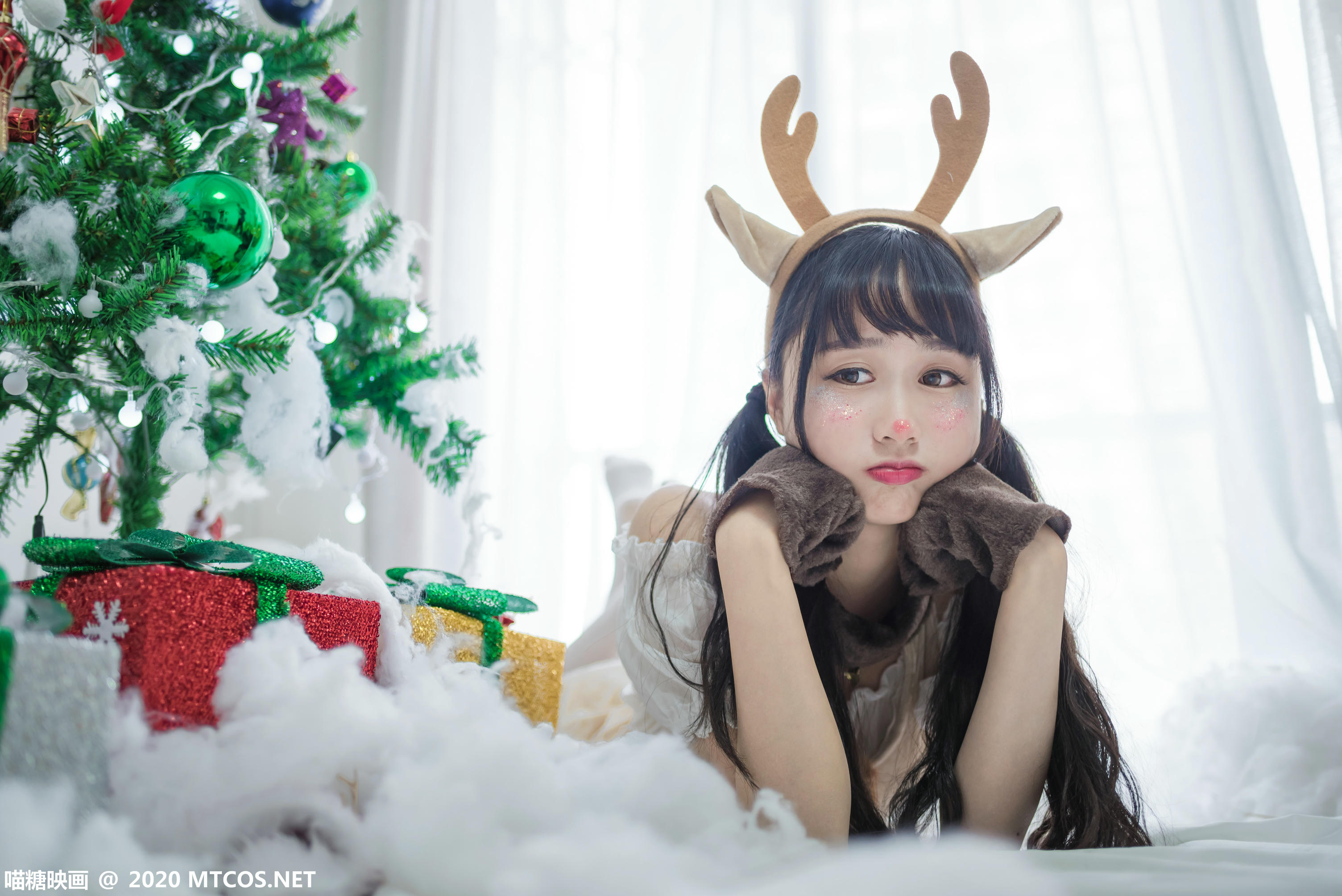 [喵糖映画] VOL.268 一只驯鹿酱[23P／191MB]_第1集