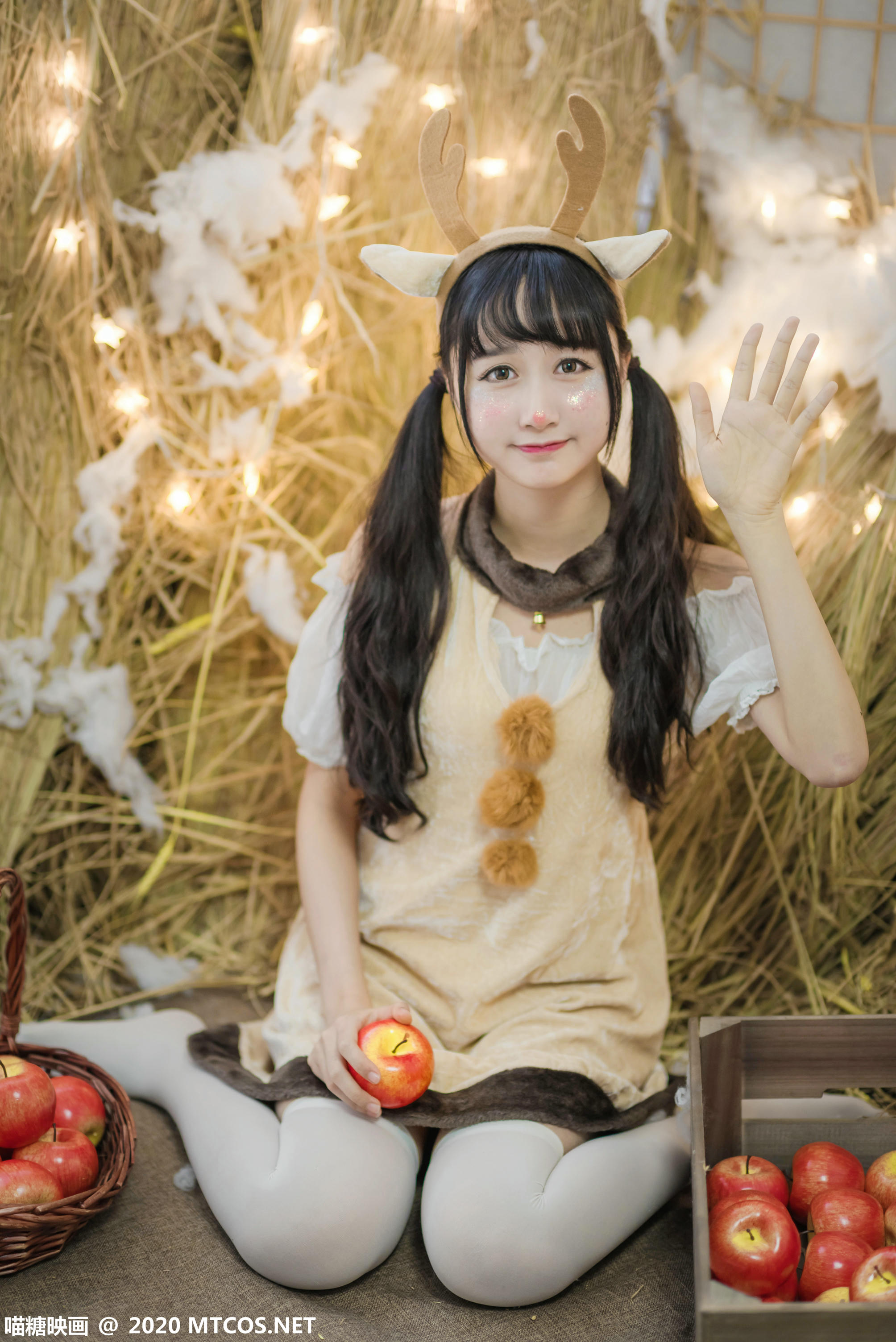 [喵糖映画] VOL.268 一只驯鹿酱[23P／191MB]_第2集