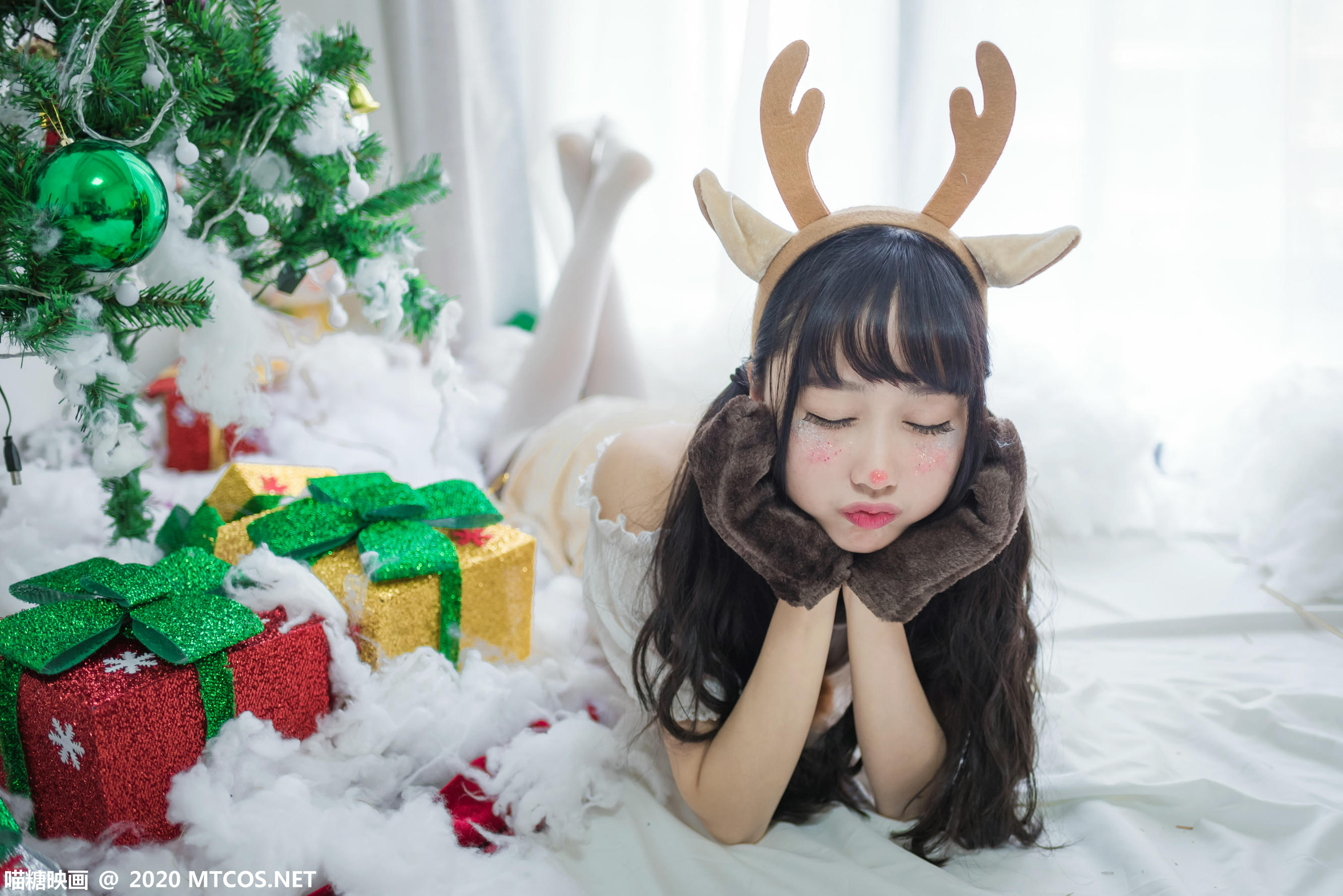 [喵糖映画] VOL.268 一只驯鹿酱[23P／191MB]_第1集