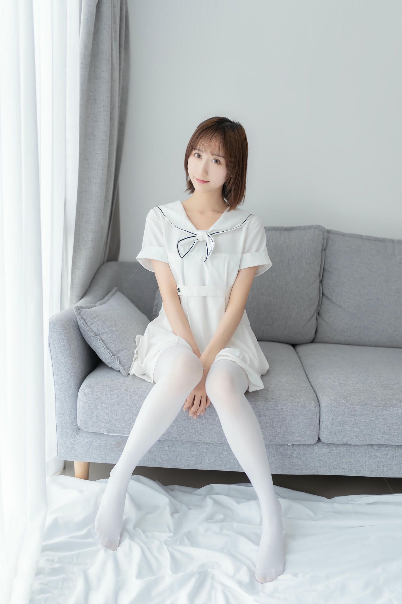 [喵糖映画] VOL.271 纯色白裙[39P／112MB]_第1集