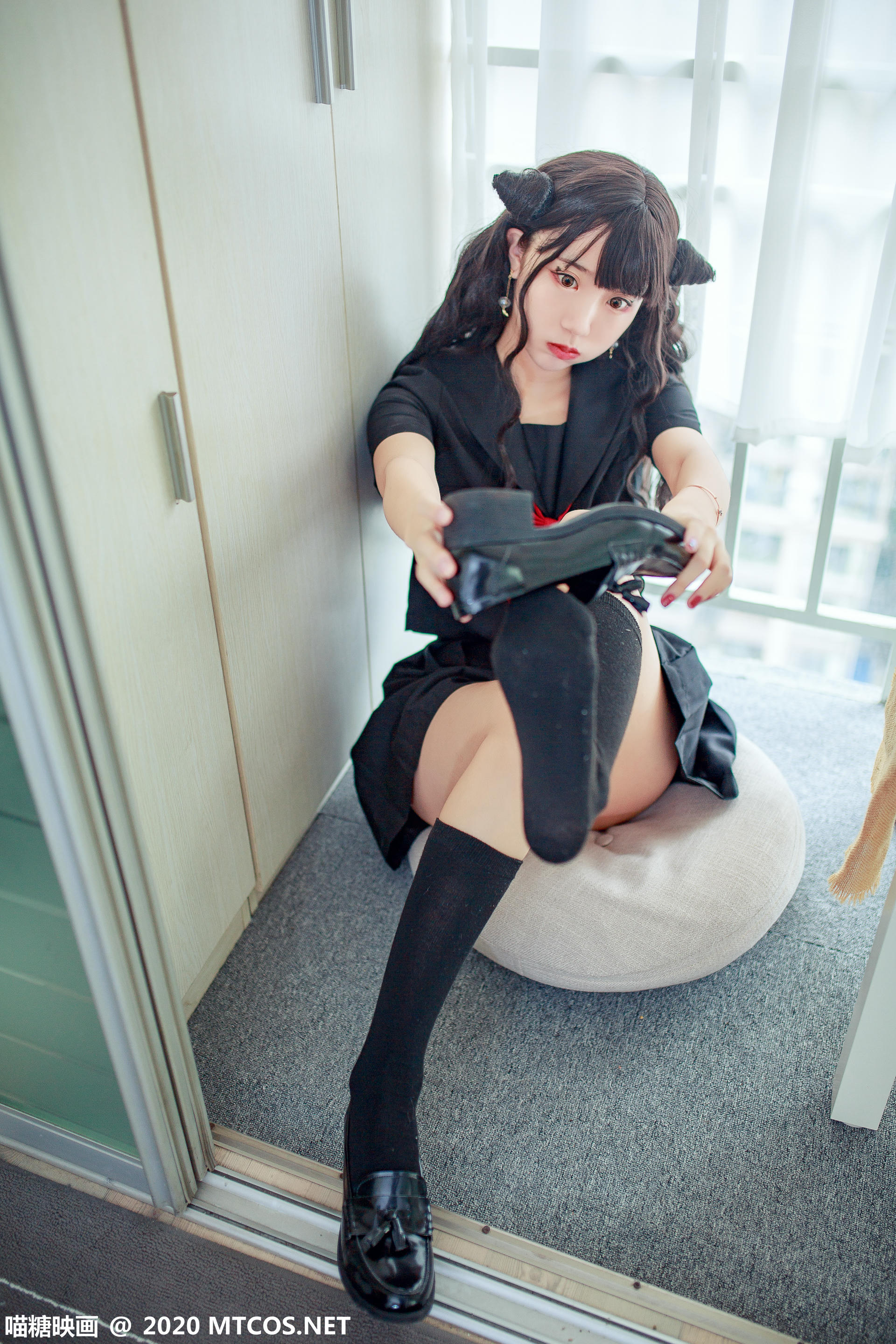 [喵糖映画] JKL.007 恶魔JK制服[31P／666MB]_第2集