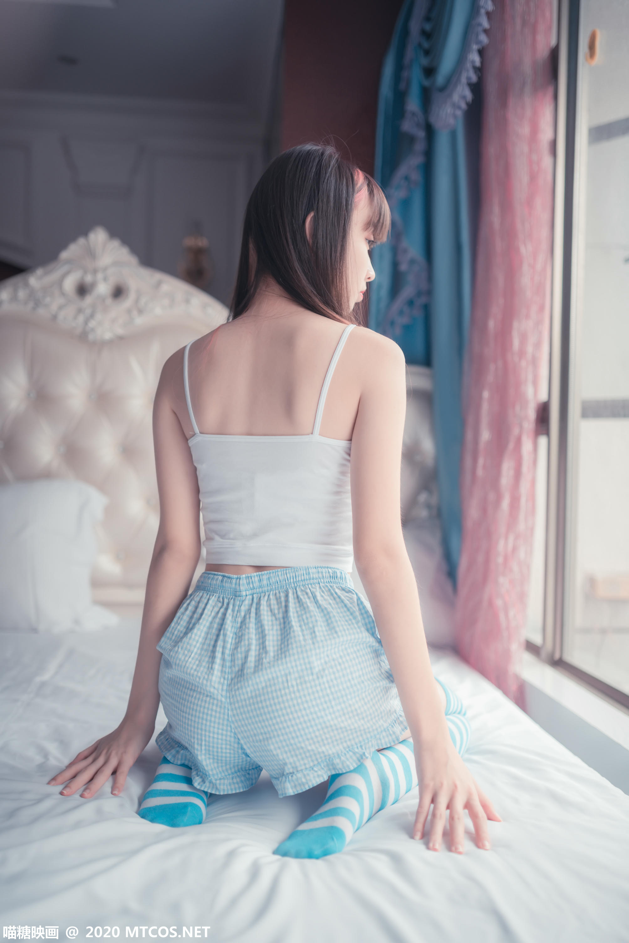 [喵糖映画] VOL.275 蓝色夏日[47P／410MB]_第1集