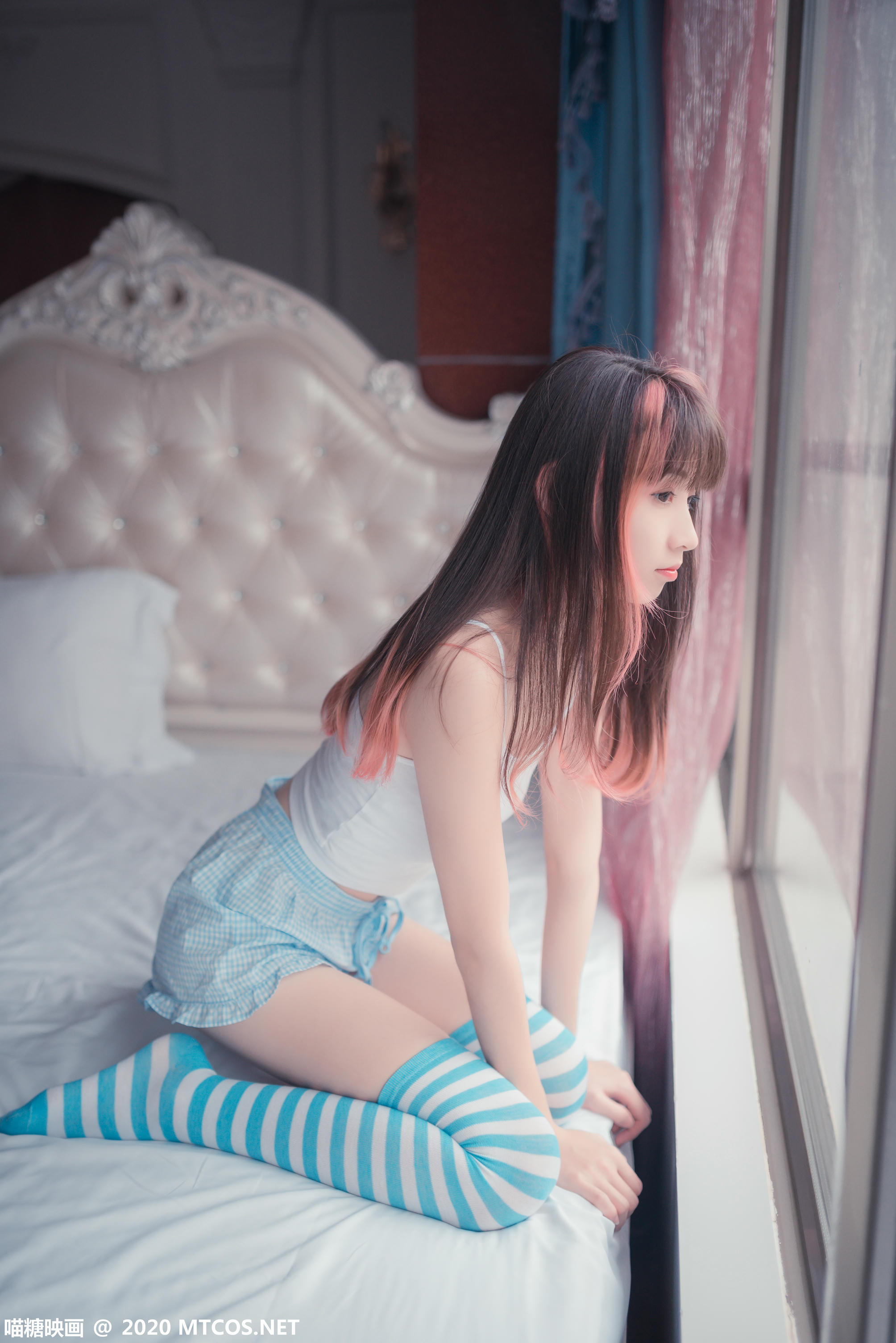 [喵糖映画] VOL.275 蓝色夏日[47P／410MB]_第1集