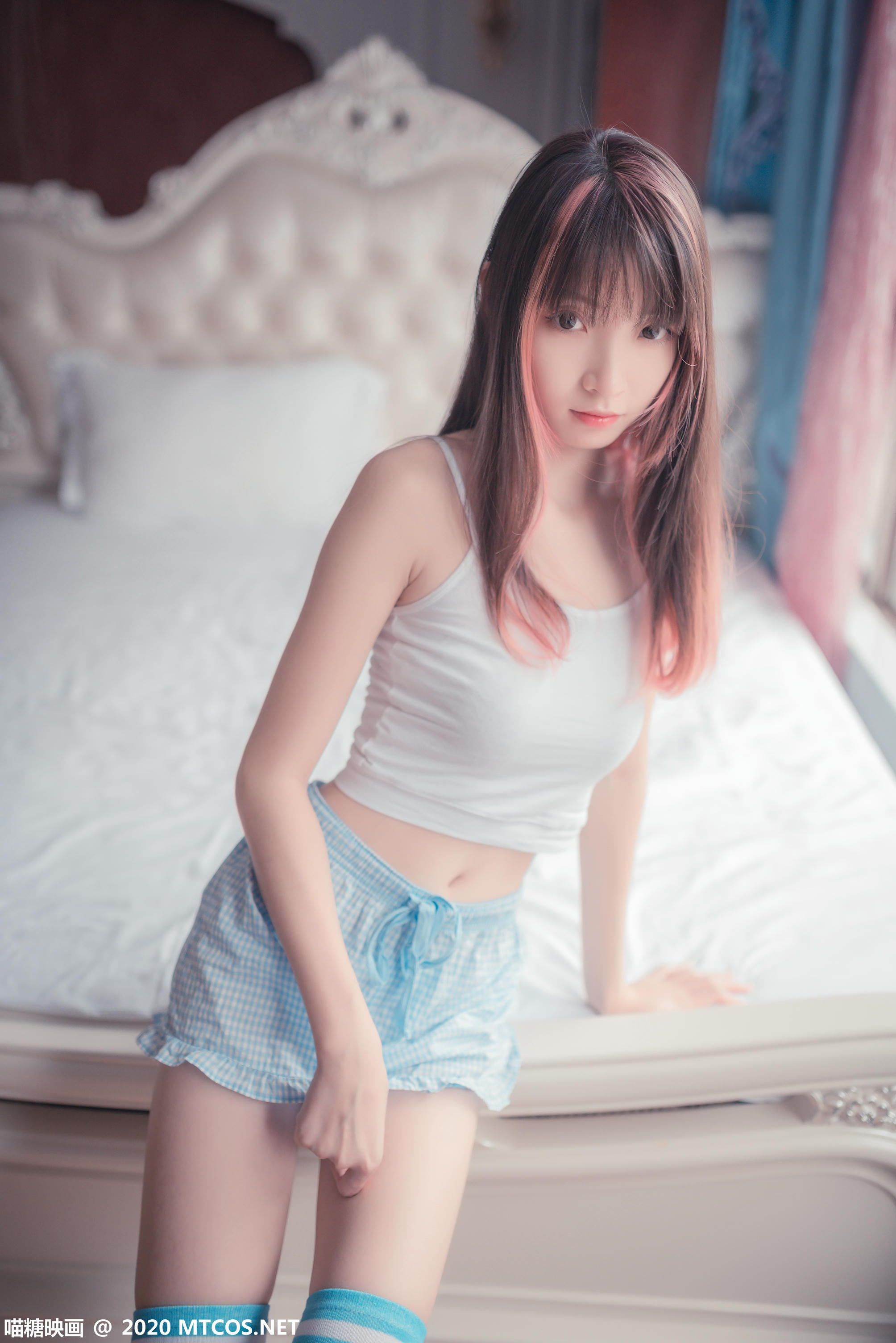 [喵糖映画] VOL.275 蓝色夏日[47P／410MB]_第1集