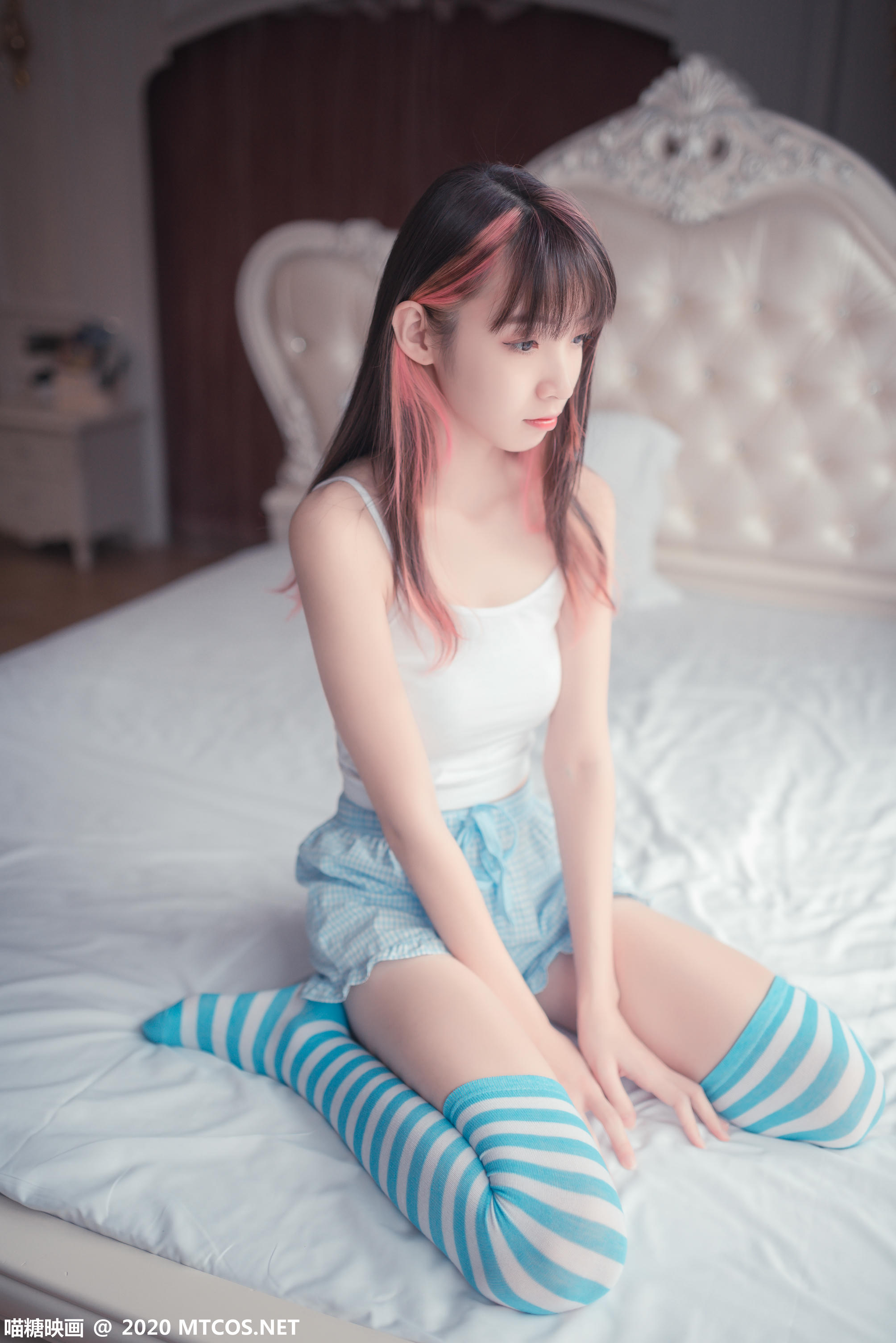 [喵糖映画] VOL.275 蓝色夏日[47P／410MB]_第1集