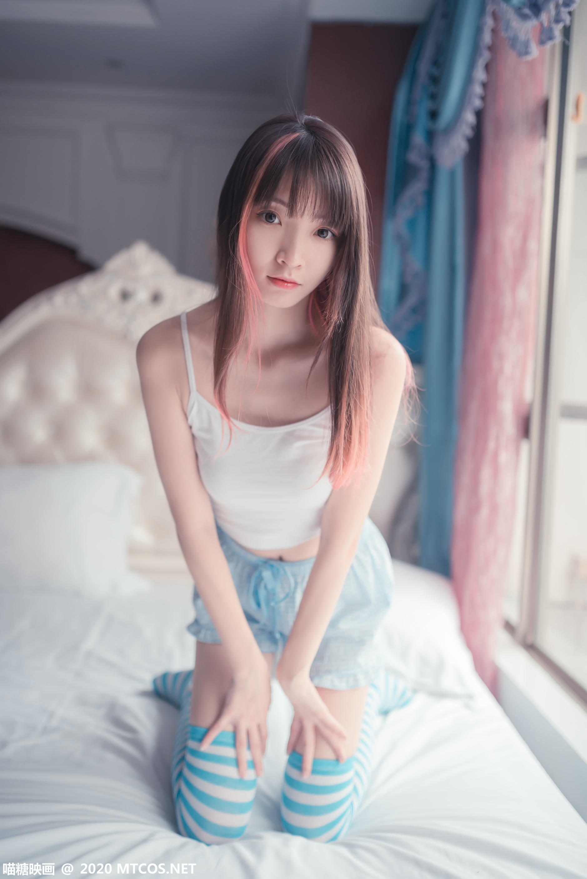 [喵糖映画] VOL.275 蓝色夏日[47P／410MB]_第1集