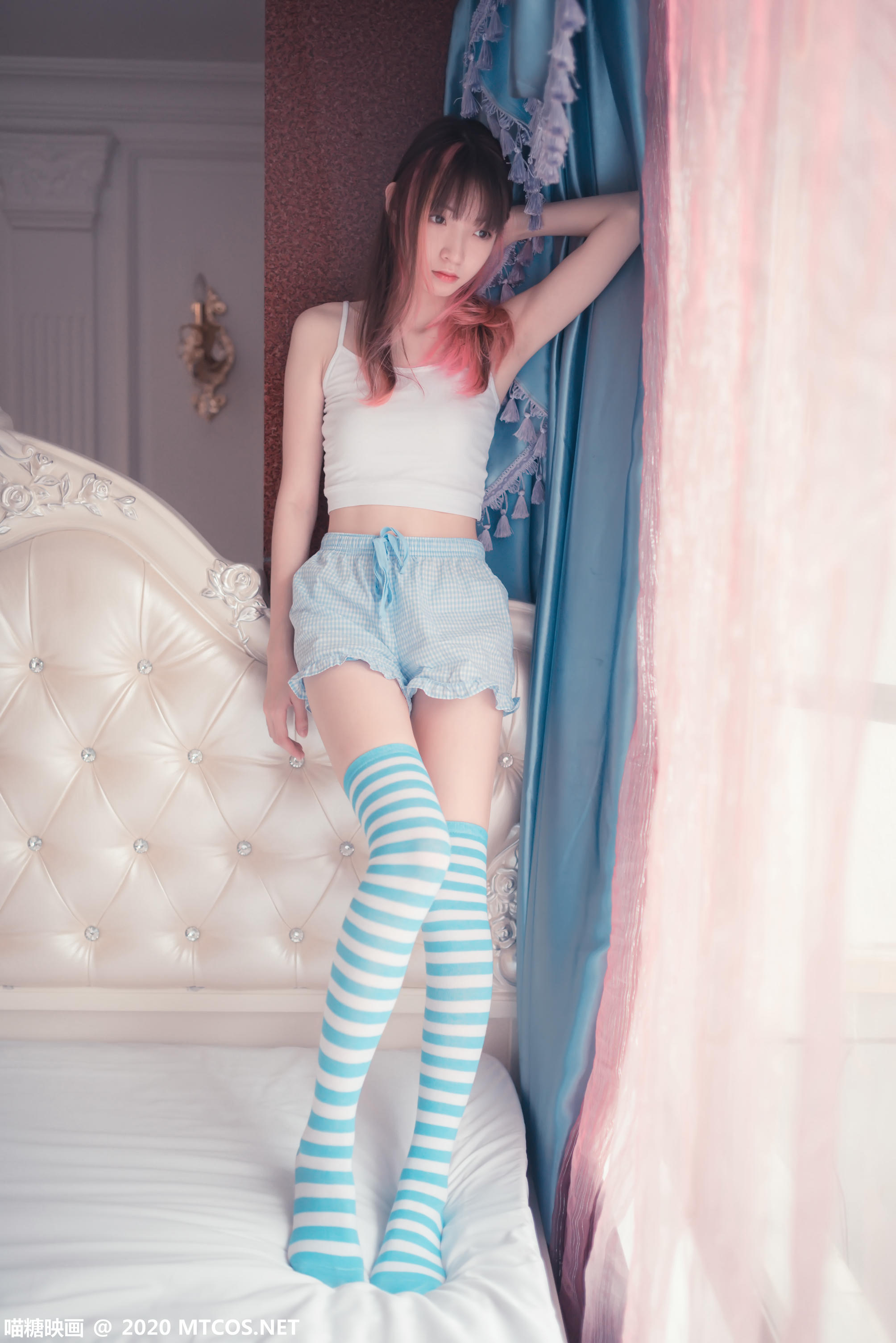 [喵糖映画] VOL.275 蓝色夏日[47P／410MB]_第2集