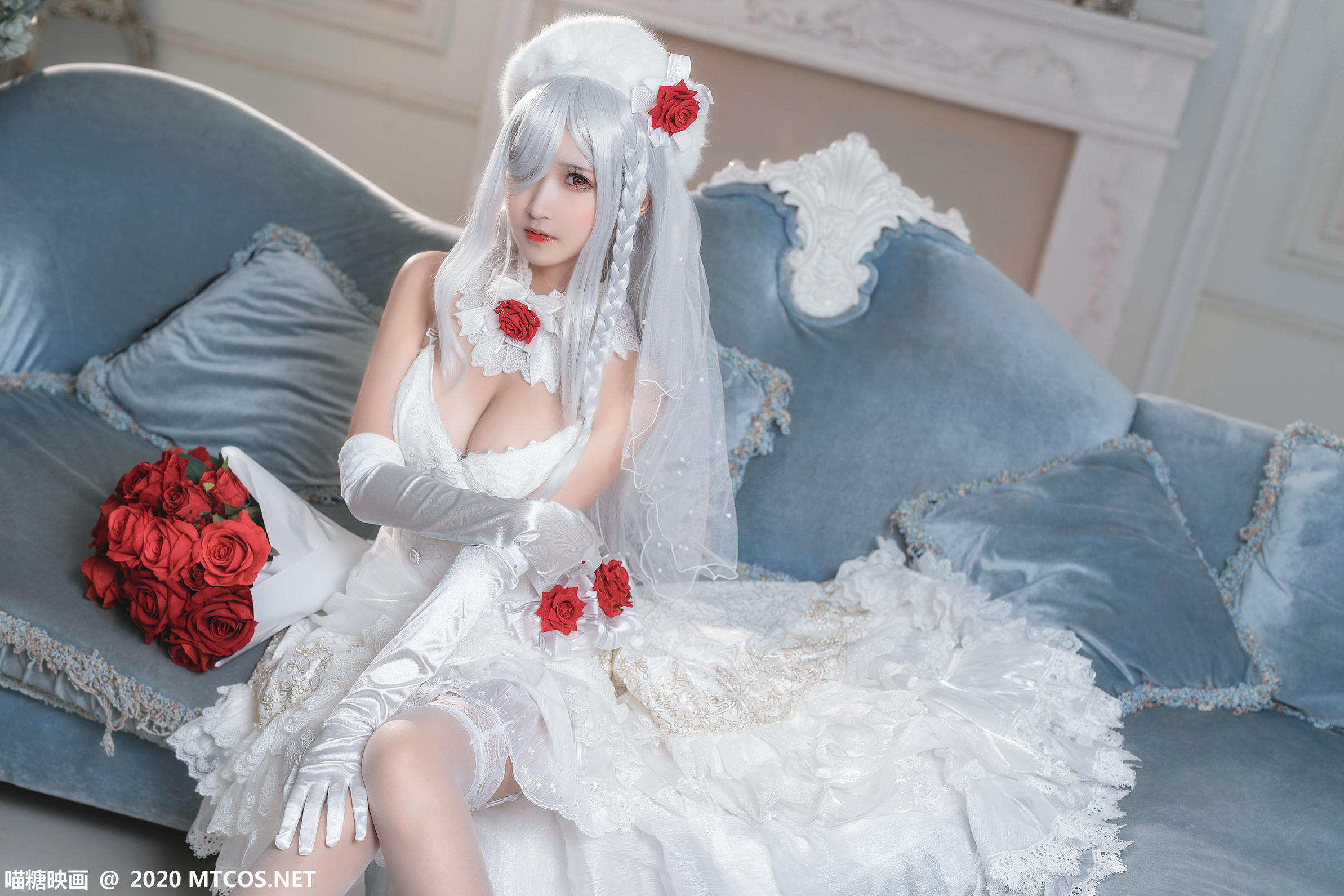 [喵糖映画] VOL.284 花嫁[38P／562MB]_第1集