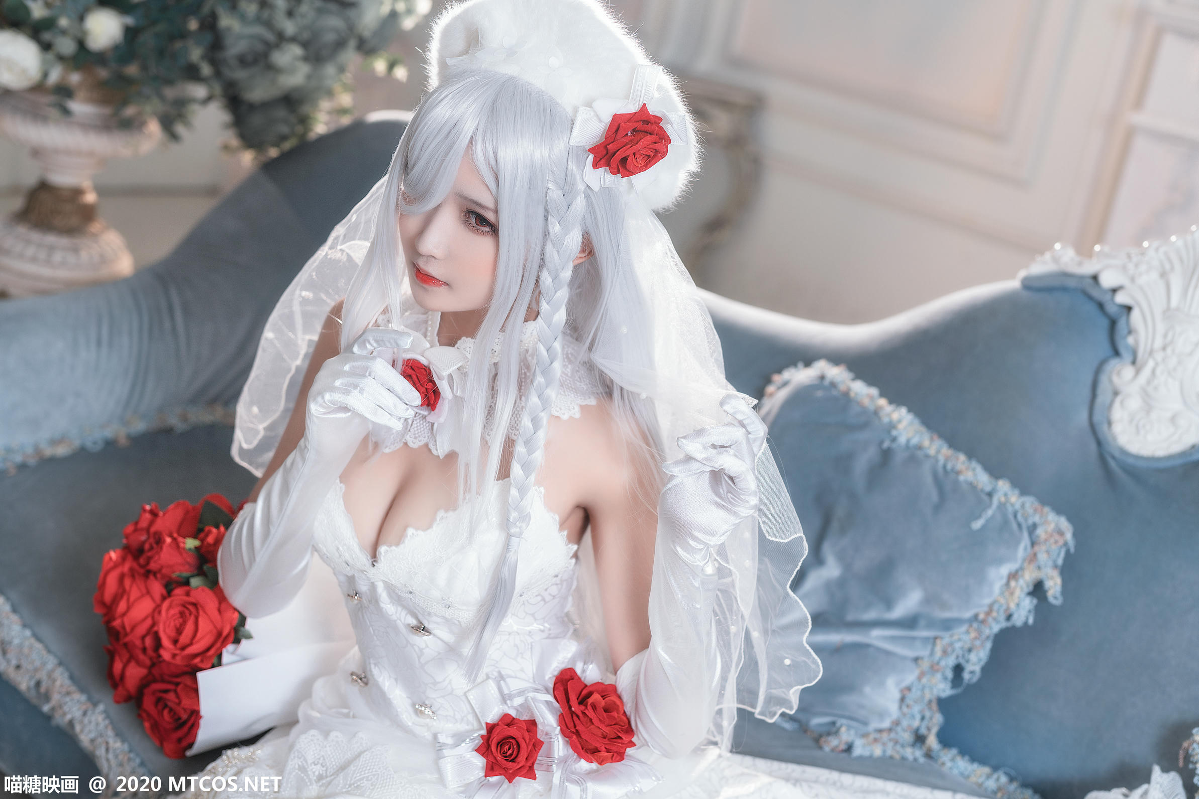 [喵糖映画] VOL.284 花嫁[38P／562MB]_第1集