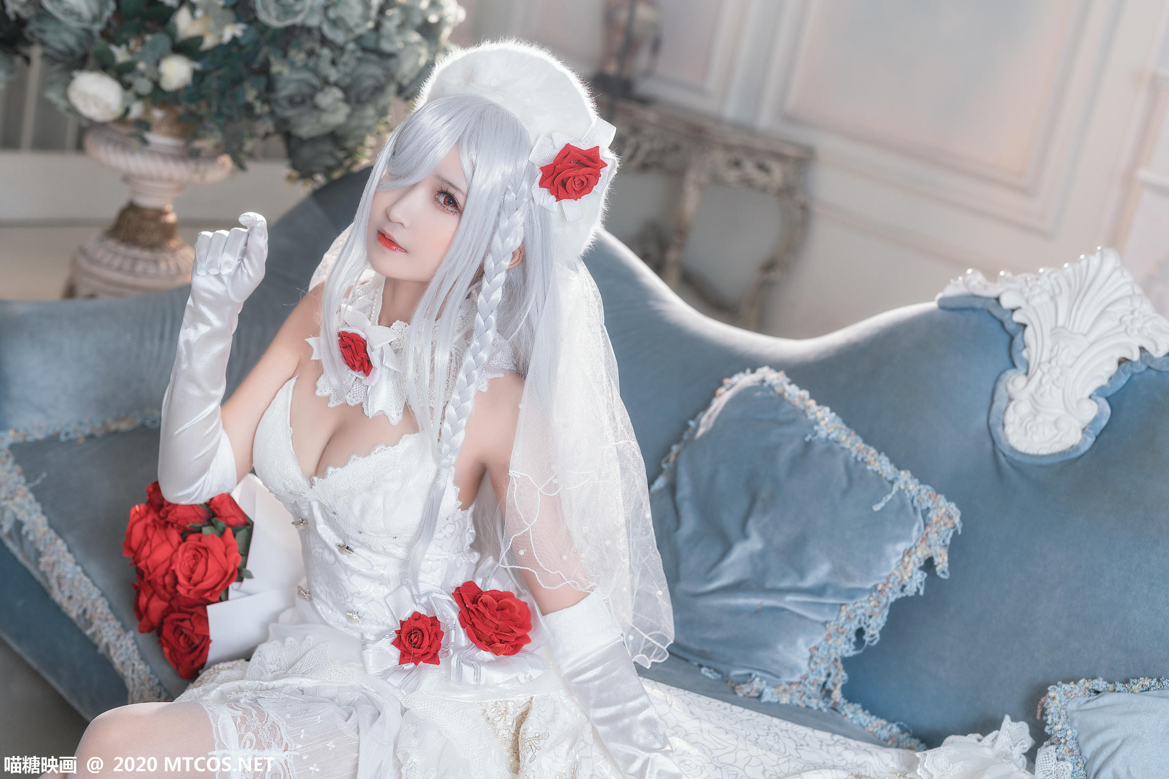 [喵糖映画] VOL.284 花嫁[38P／562MB]_第1集