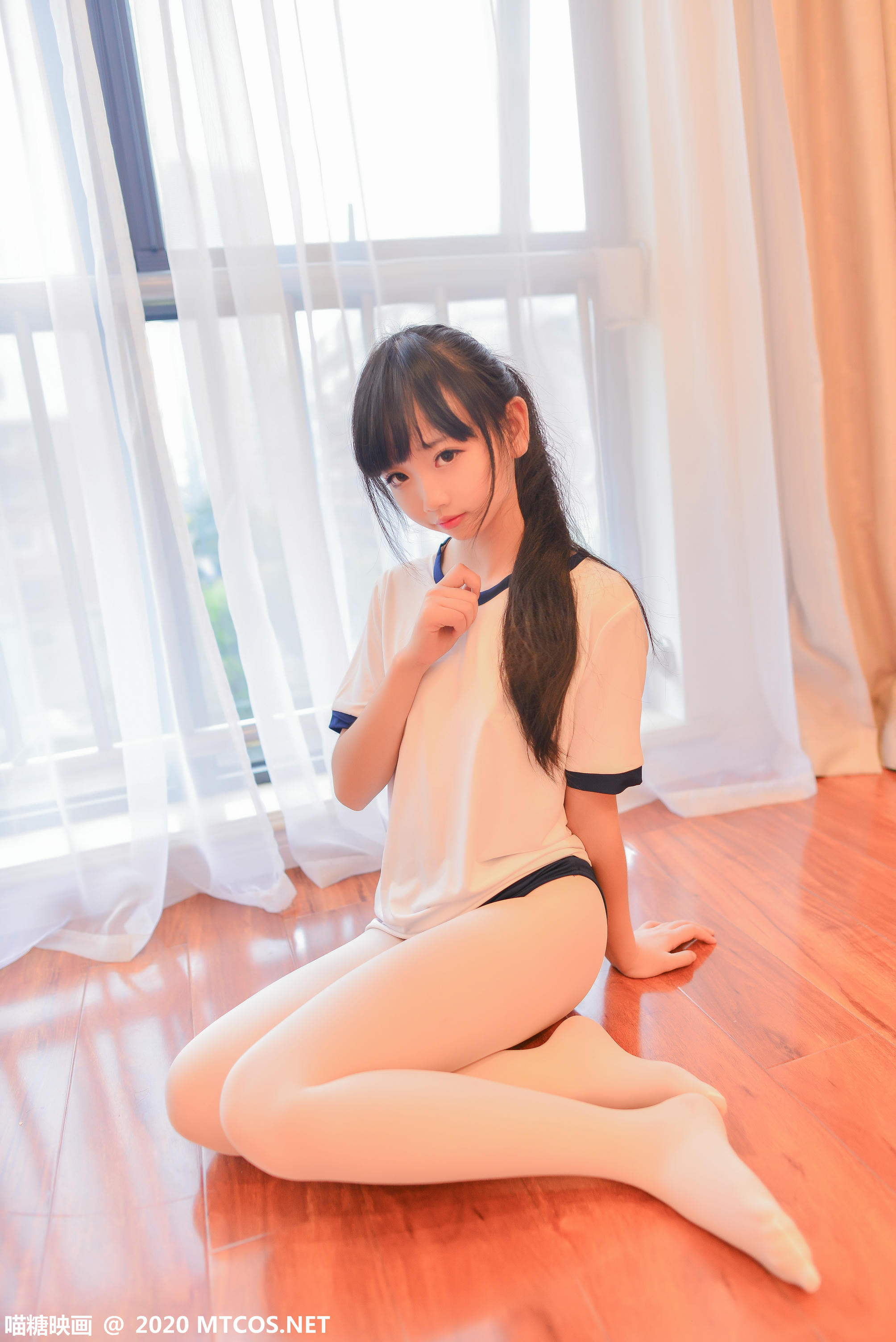 [喵糖映画] VOL.286 白色体操服[20P／282MB]_第1集