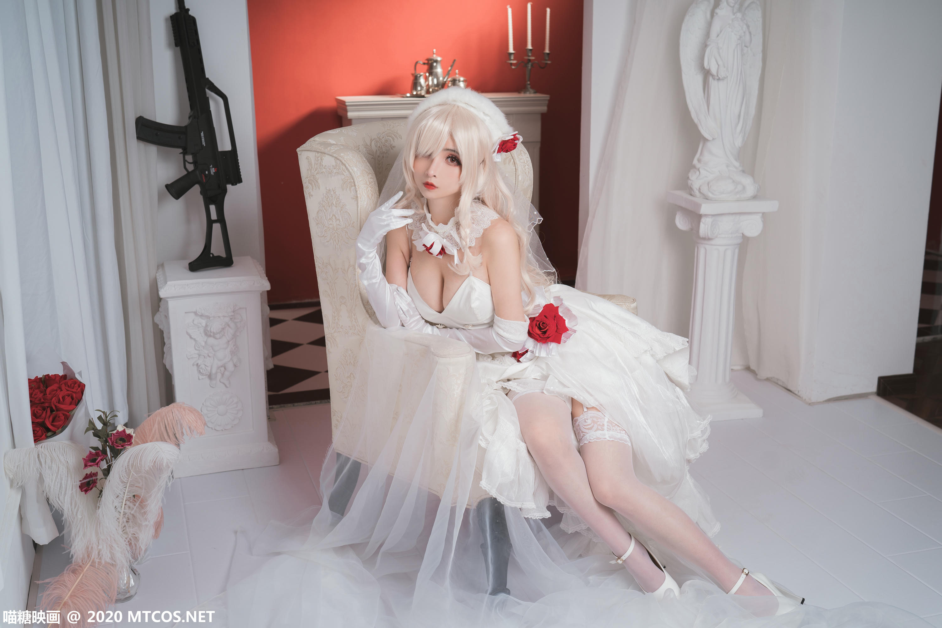 [喵糖映画] VOL.290 白色花嫁[21P／242MB]_第1集