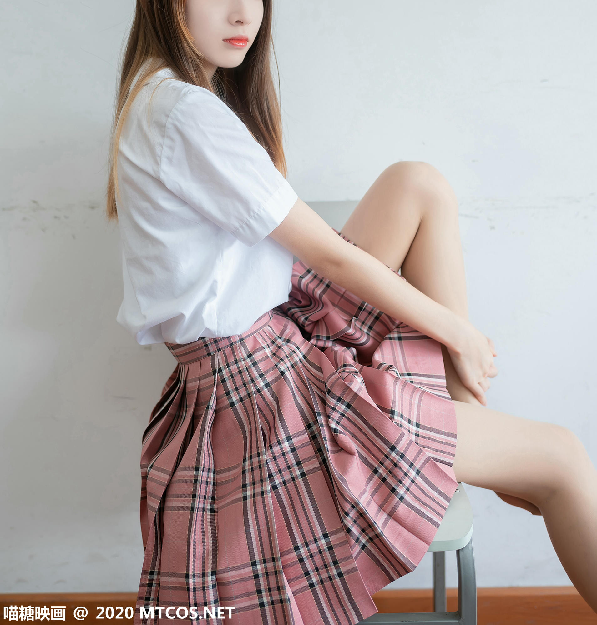 [喵糖映画] JKL.009 粉格JK制服[49P／309MB]_第2集