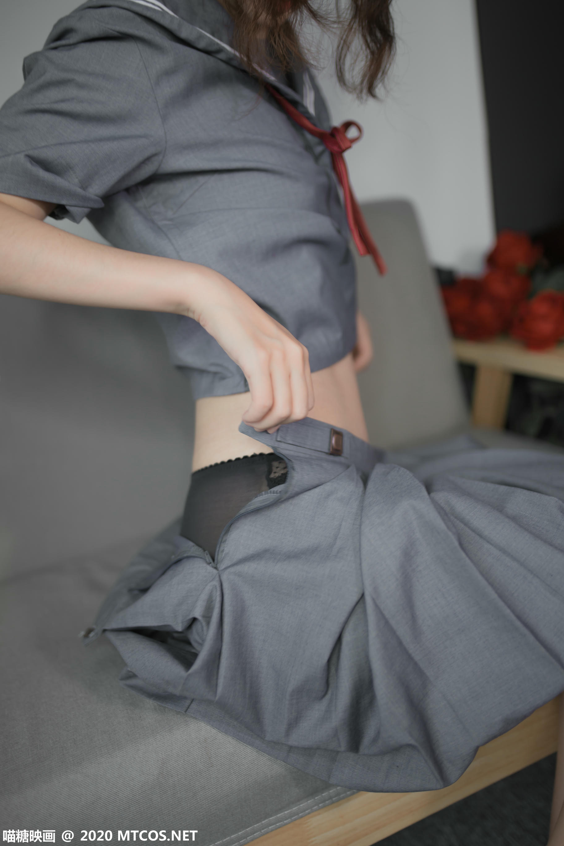 [喵糖映画] VOL.295 制服学妹[34P／260MB]_第1集