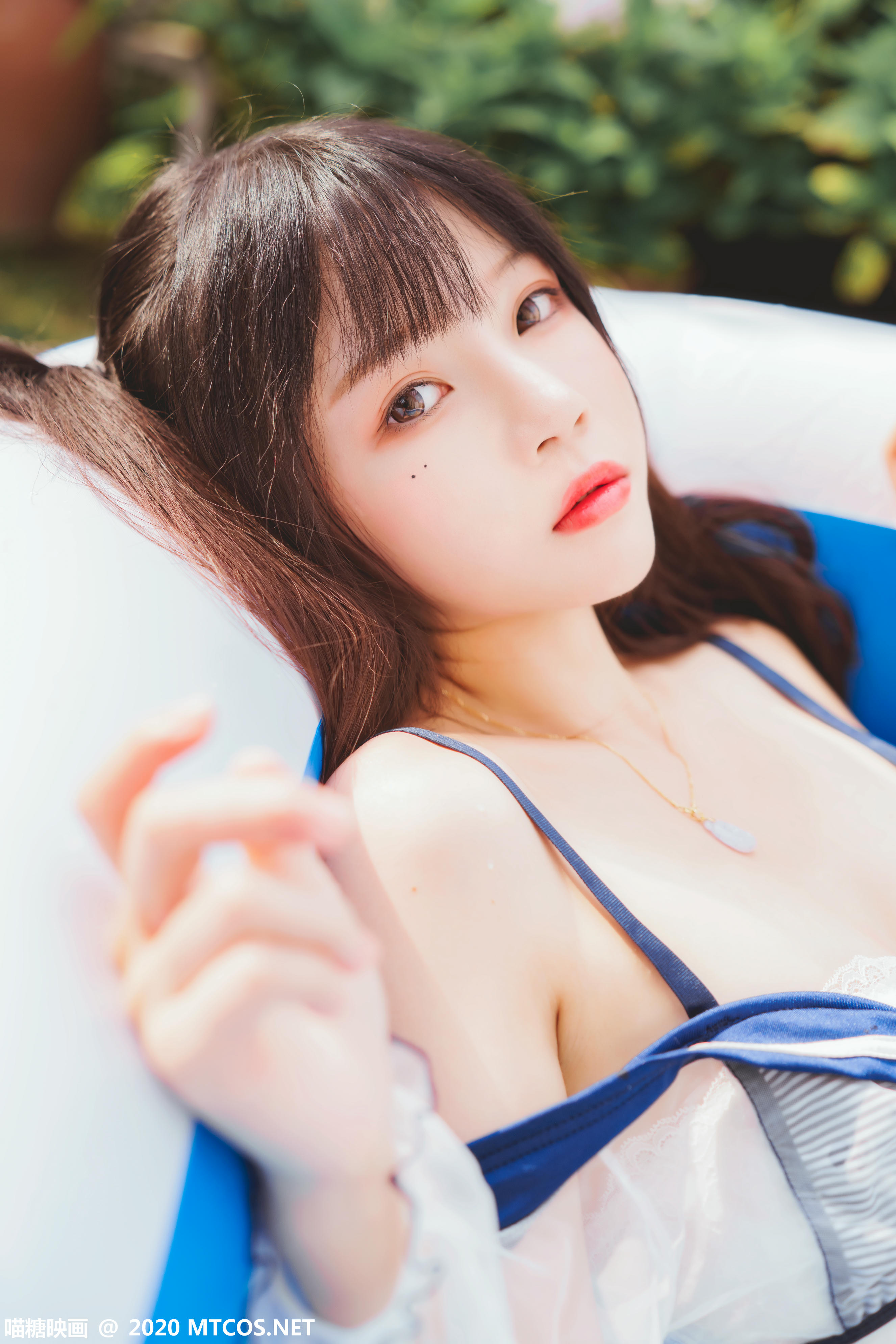 [喵糖映画] VOL.303 蓝色夏日[20P／509MB]_第1集
