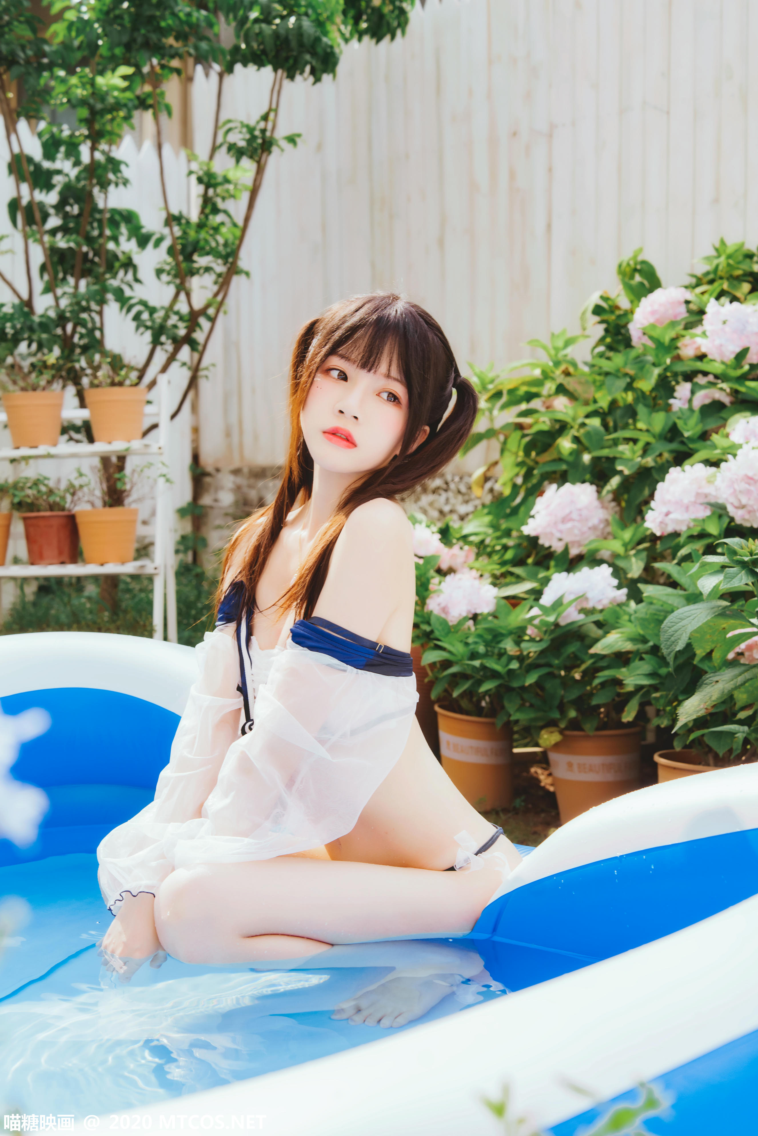 [喵糖映画] VOL.303 蓝色夏日[20P／509MB]_第1集
