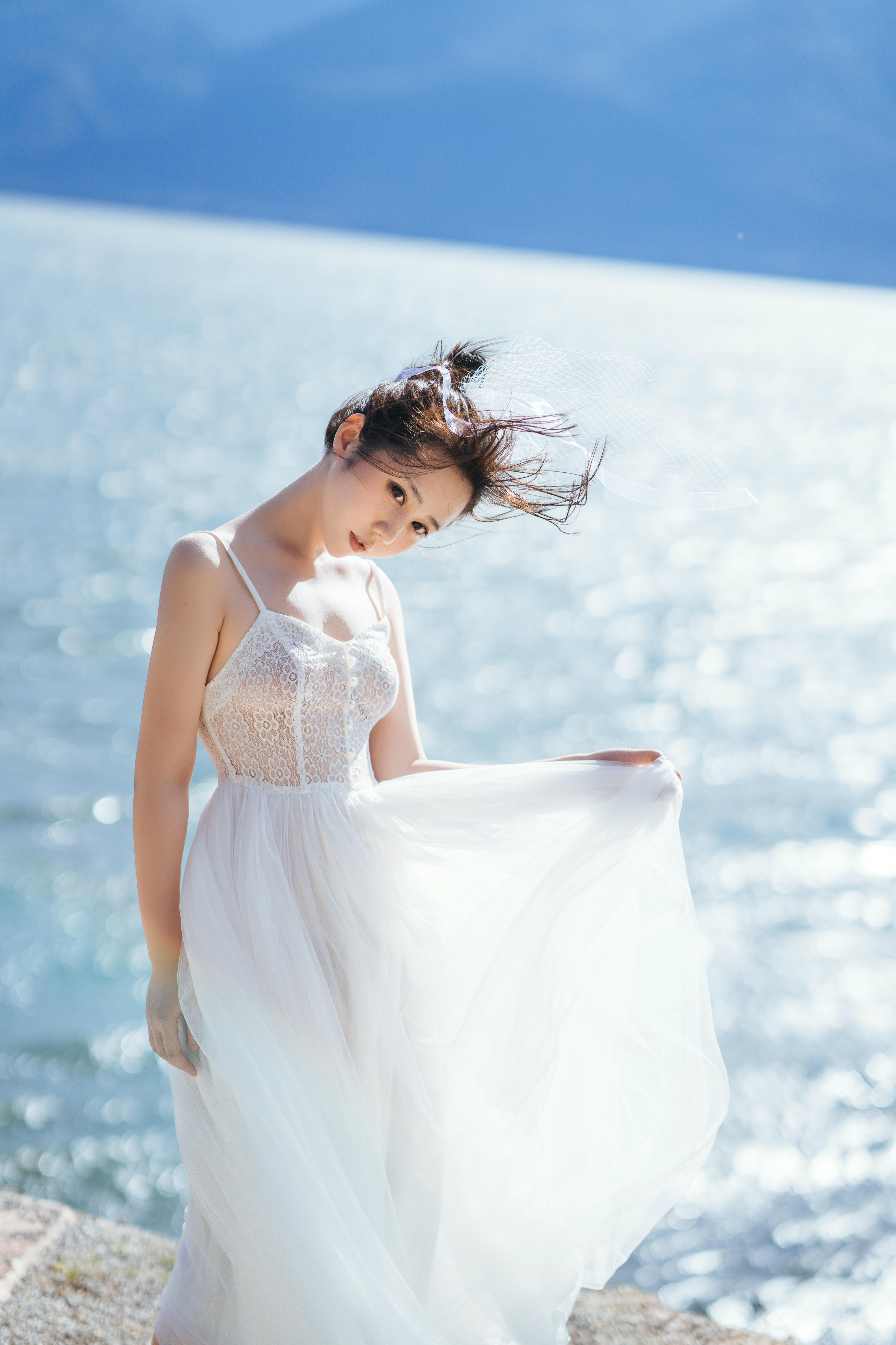 [喵糖映画] VOL.306 海边姑娘[38P／-617MB]_第1集