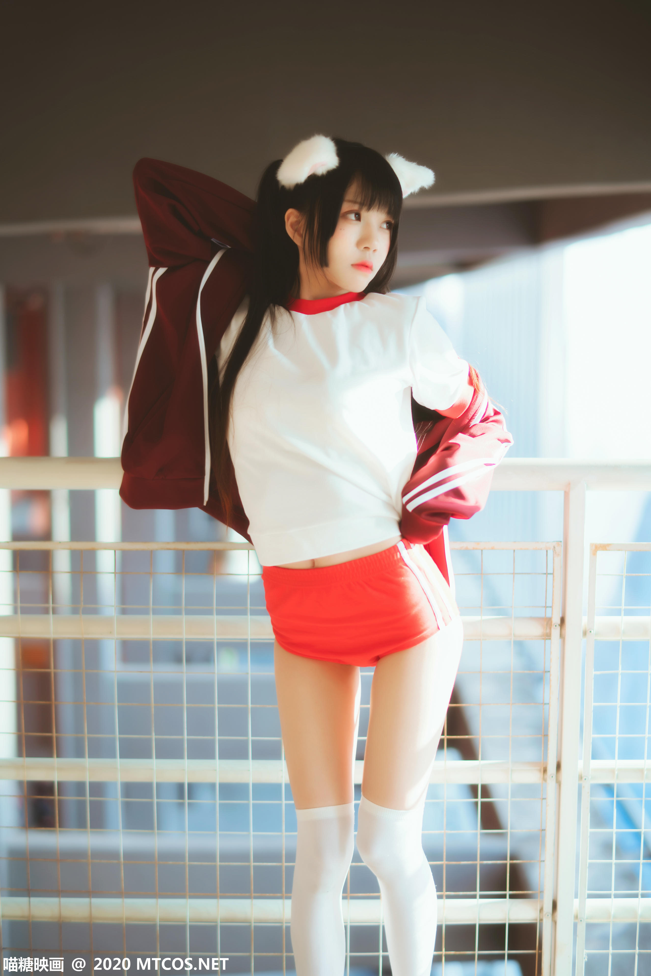 [喵糖映画] VOL.308 红色体操服[44P／826MB]_第1集
