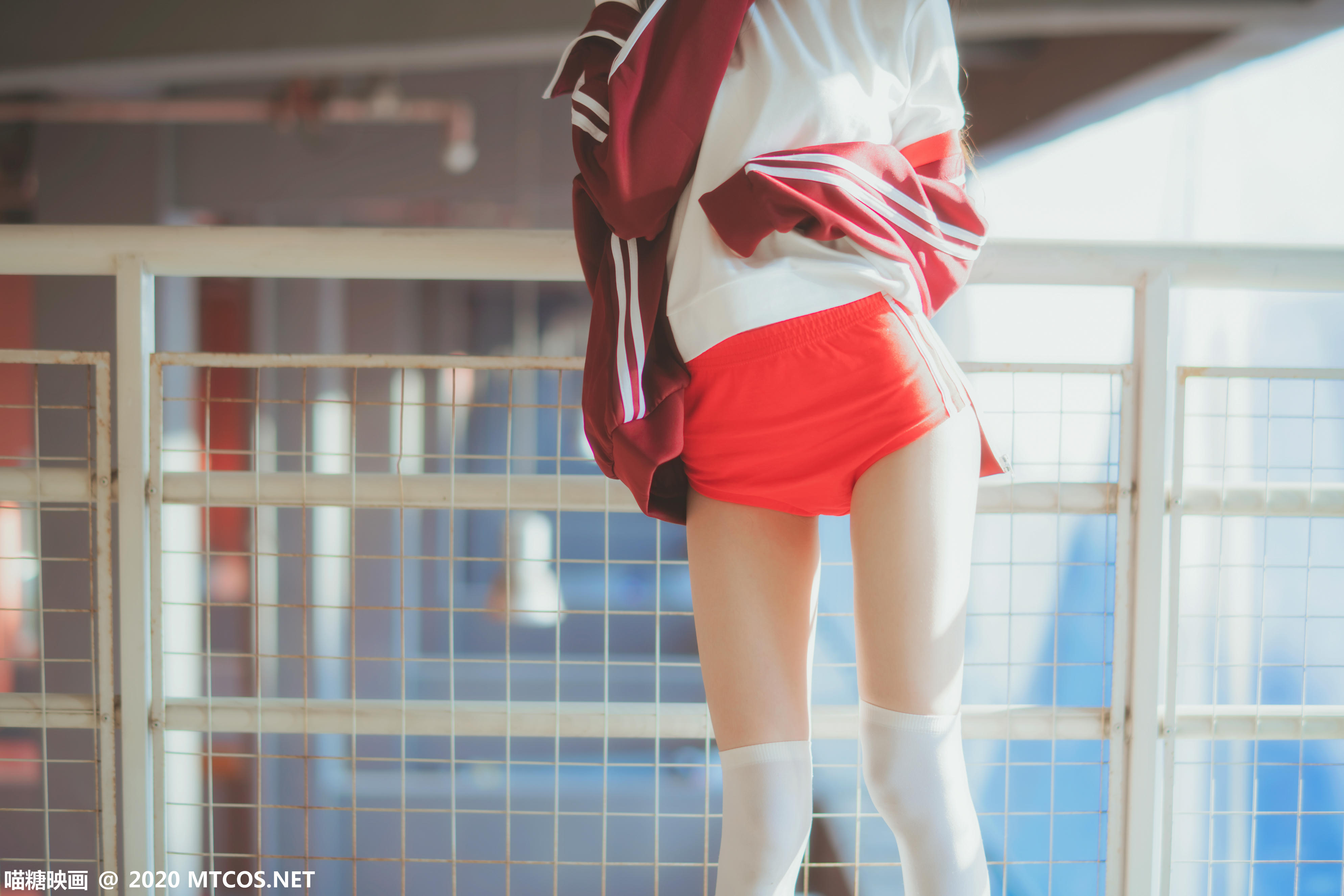 [喵糖映画] VOL.308 红色体操服[44P／826MB]_第1集