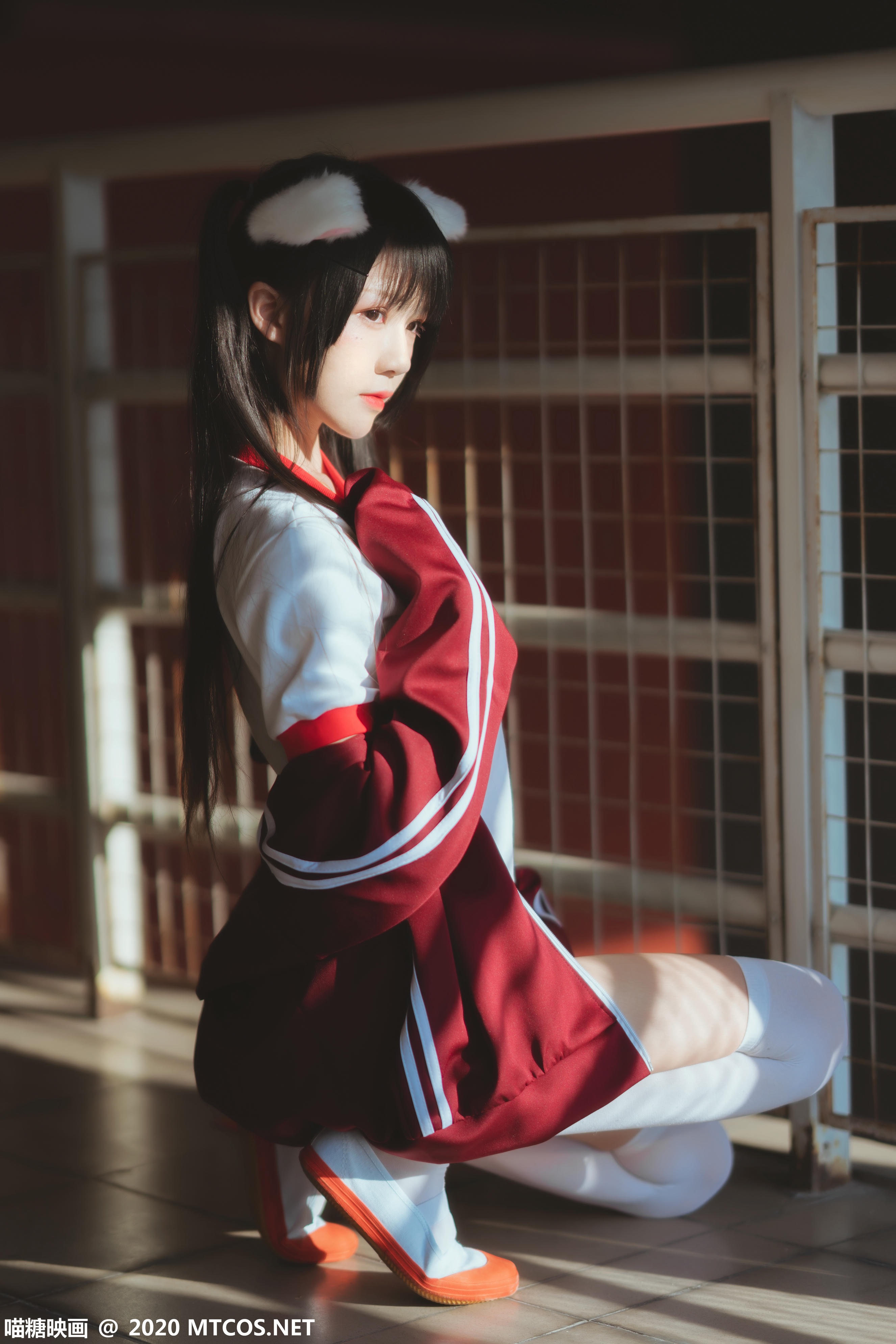 [喵糖映画] VOL.308 红色体操服[44P／826MB]_第1集