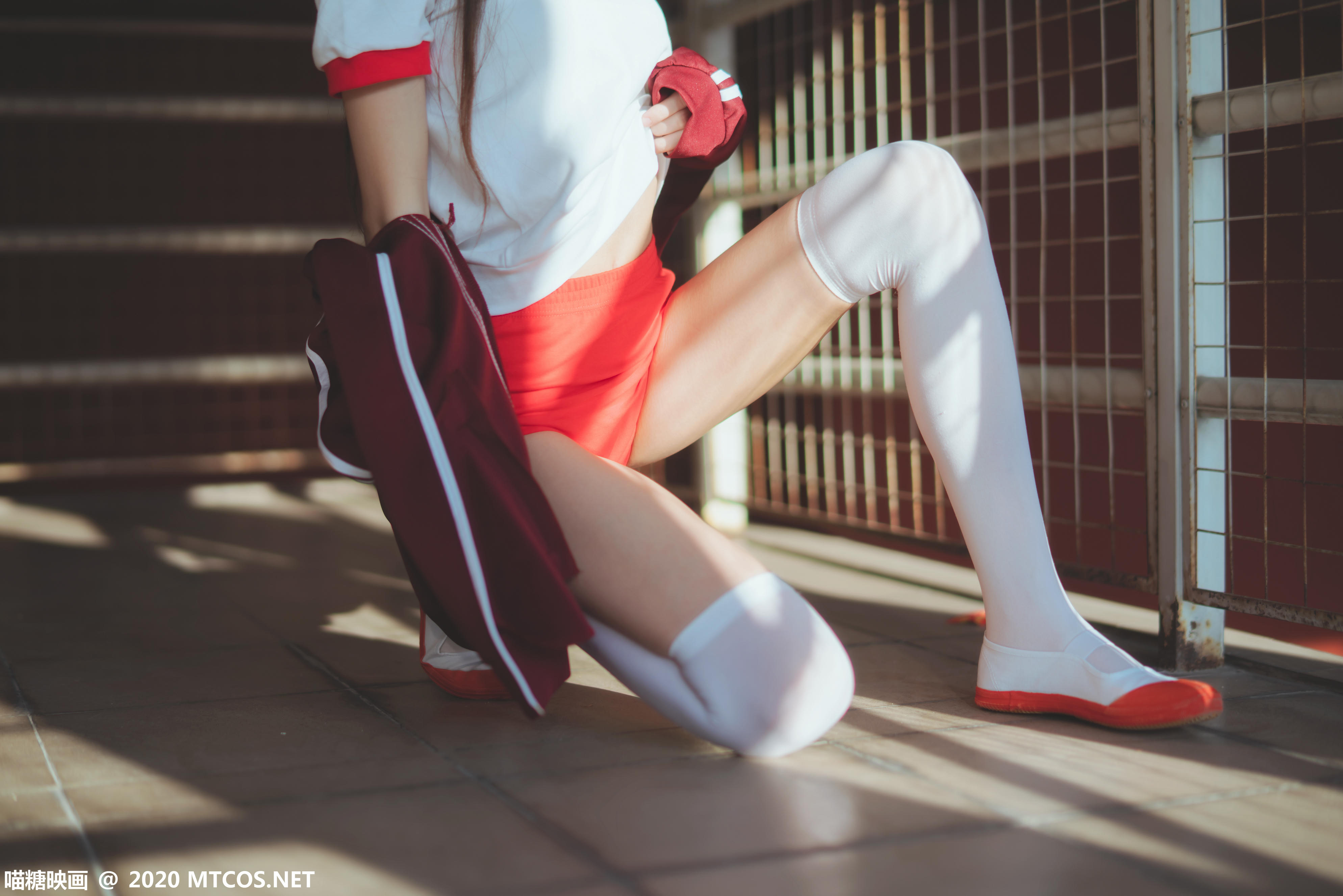 [喵糖映画] VOL.308 红色体操服[44P／826MB]_第1集