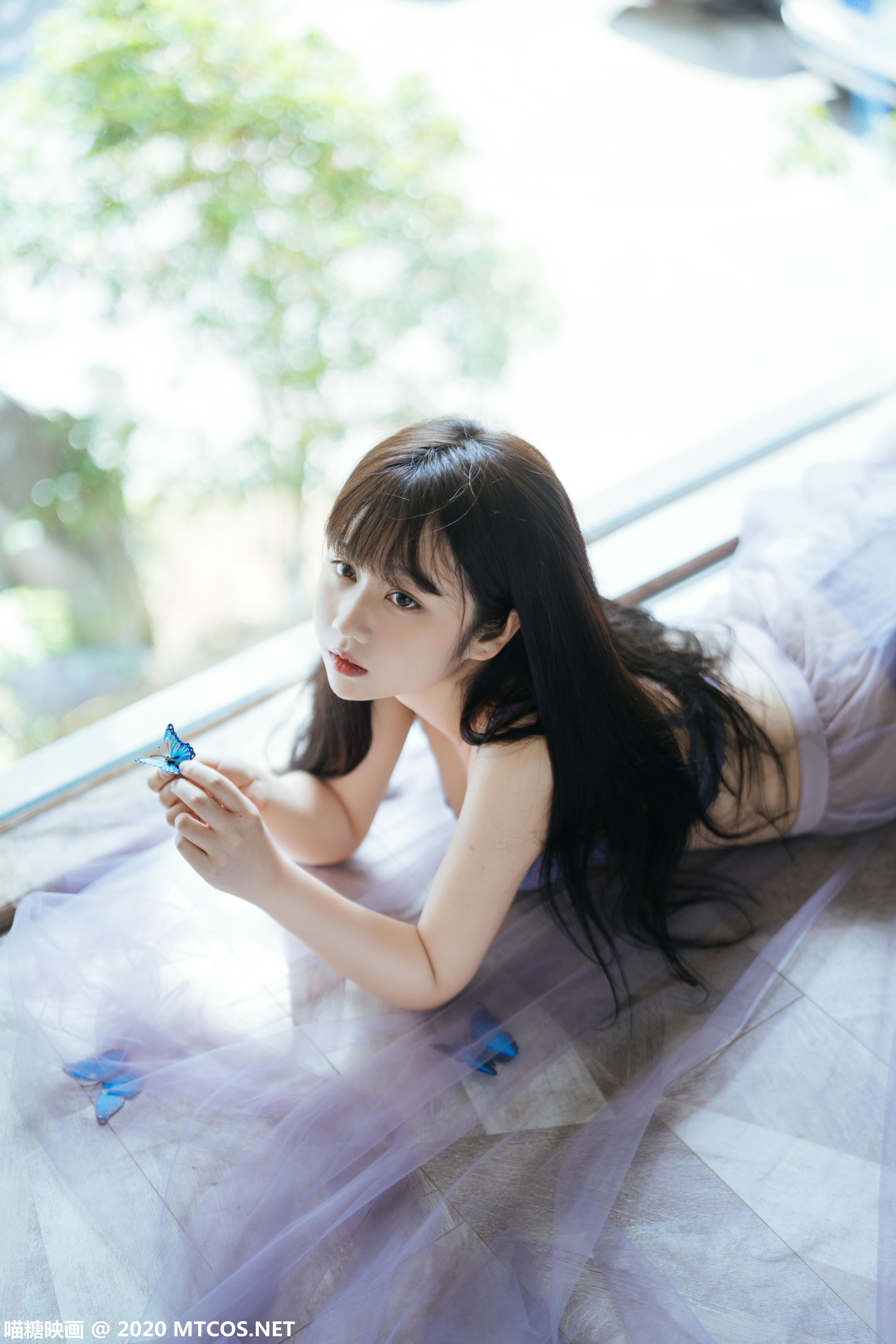 [喵糖映画] VOL.309 蓝蝶静夏[25P／899MB]_第1集