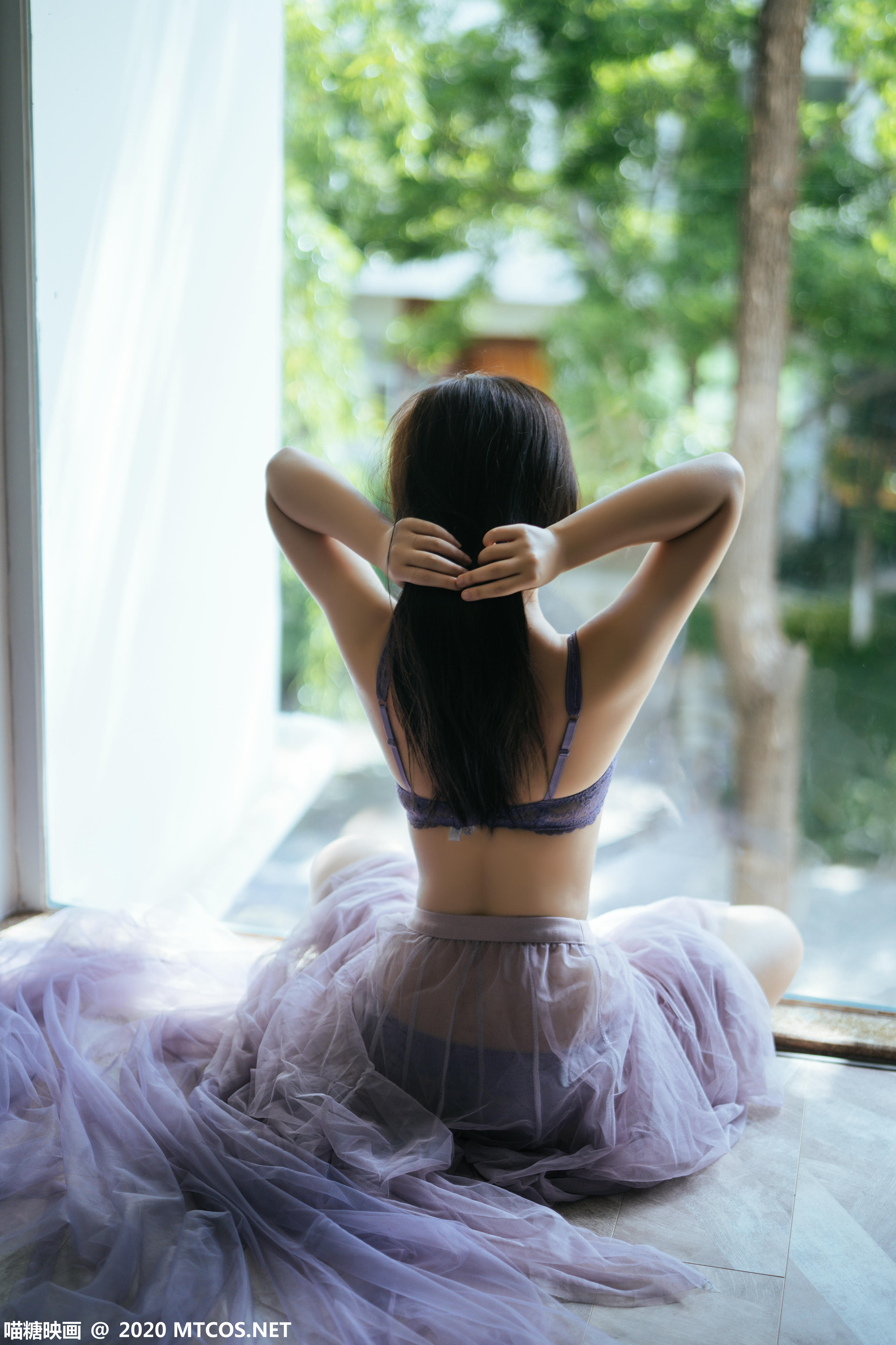 [喵糖映画] VOL.309 蓝蝶静夏[25P／899MB]_第1集