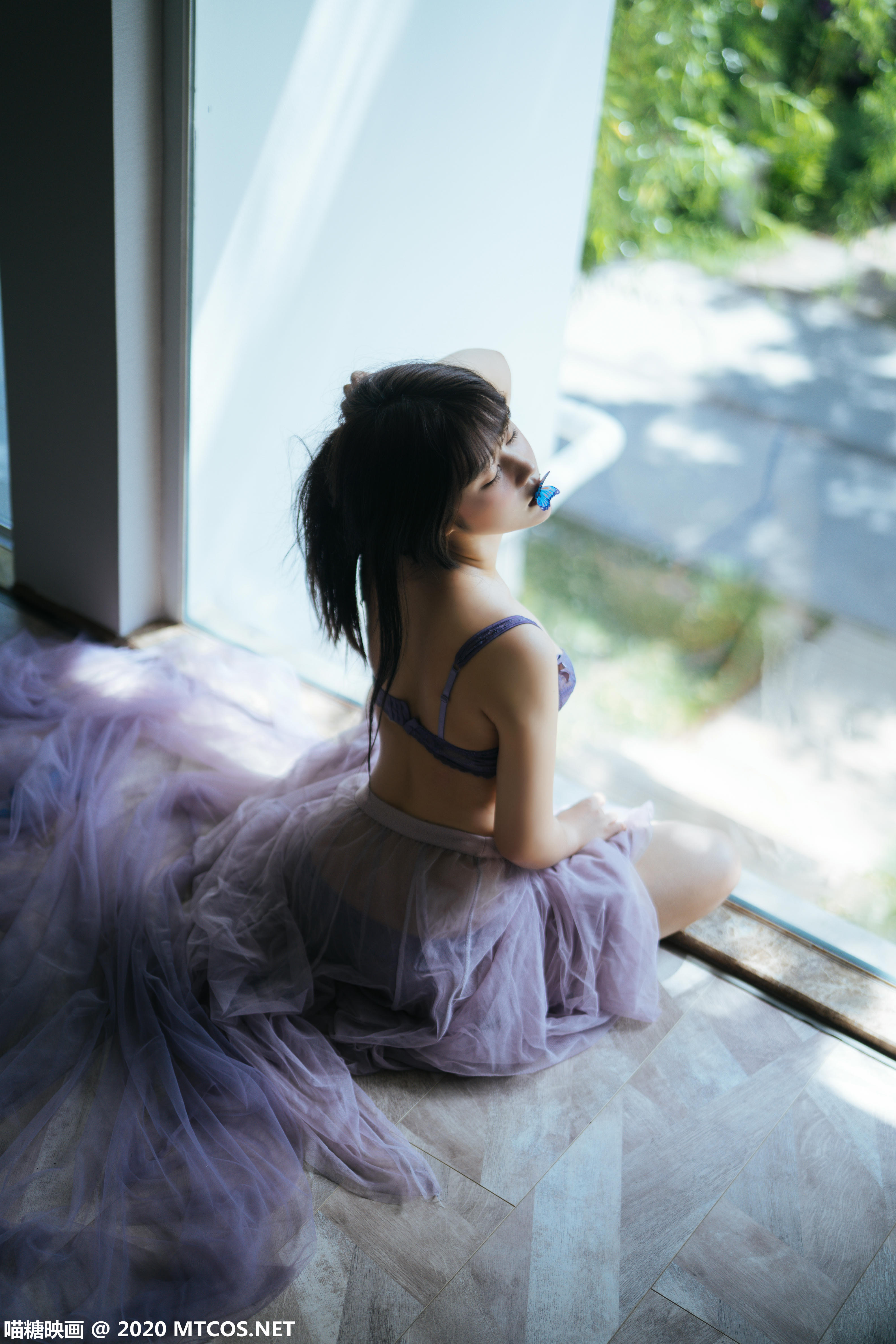 [喵糖映画] VOL.309 蓝蝶静夏[25P／899MB]_第1集