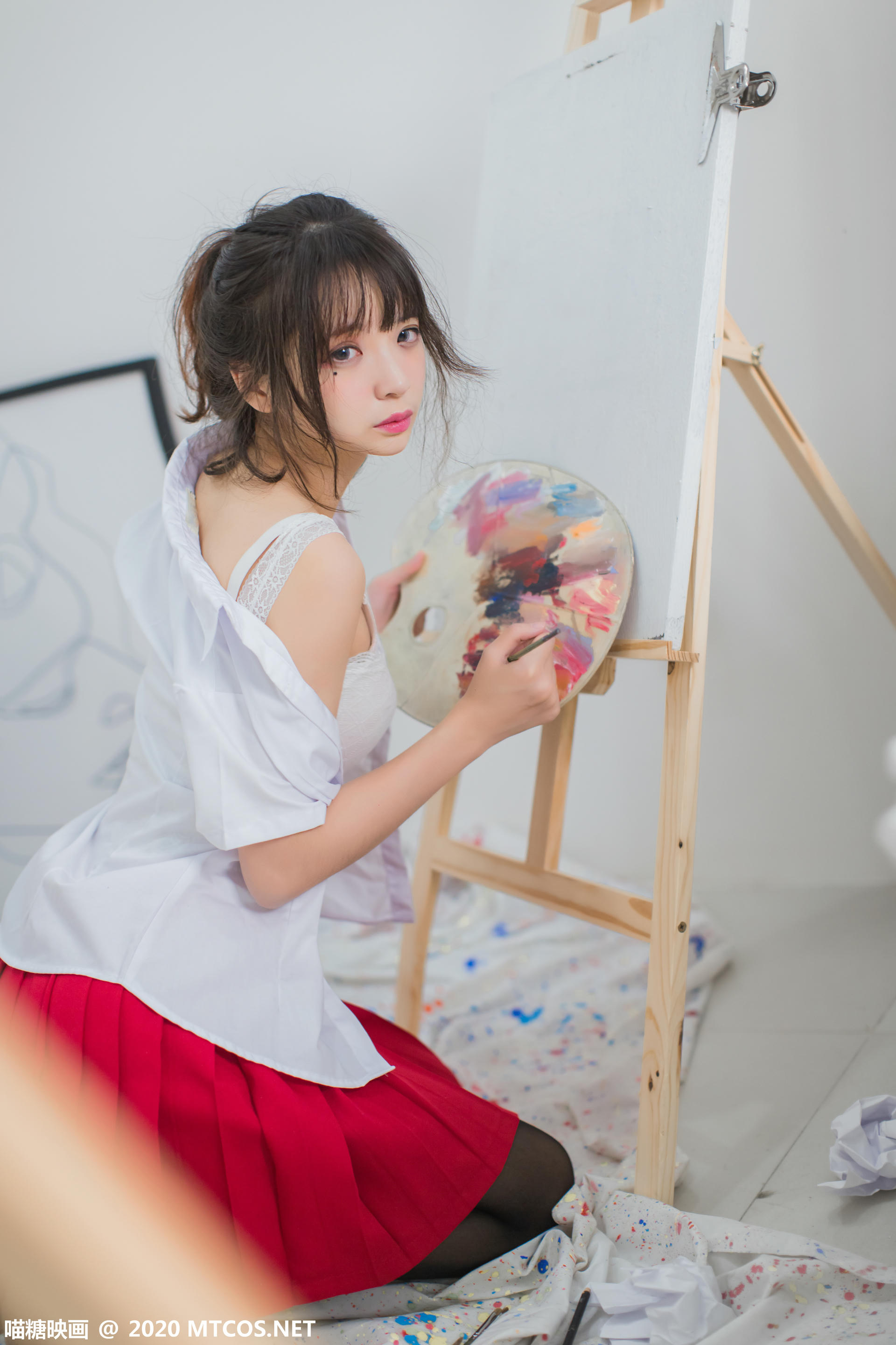 [喵糖映画] VOL.319 画室少女[23P／275MB]_第2集