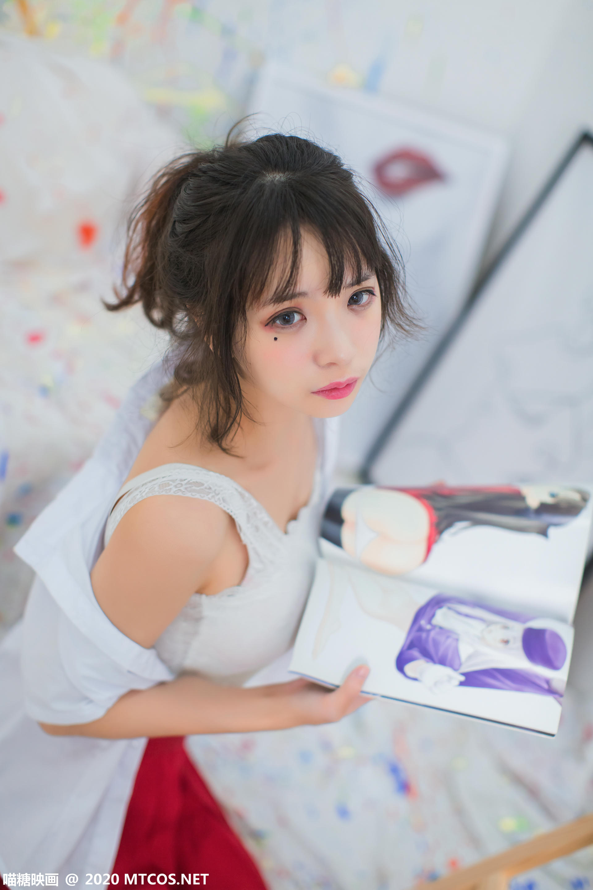 [喵糖映画] VOL.319 画室少女[23P／275MB]_第2集