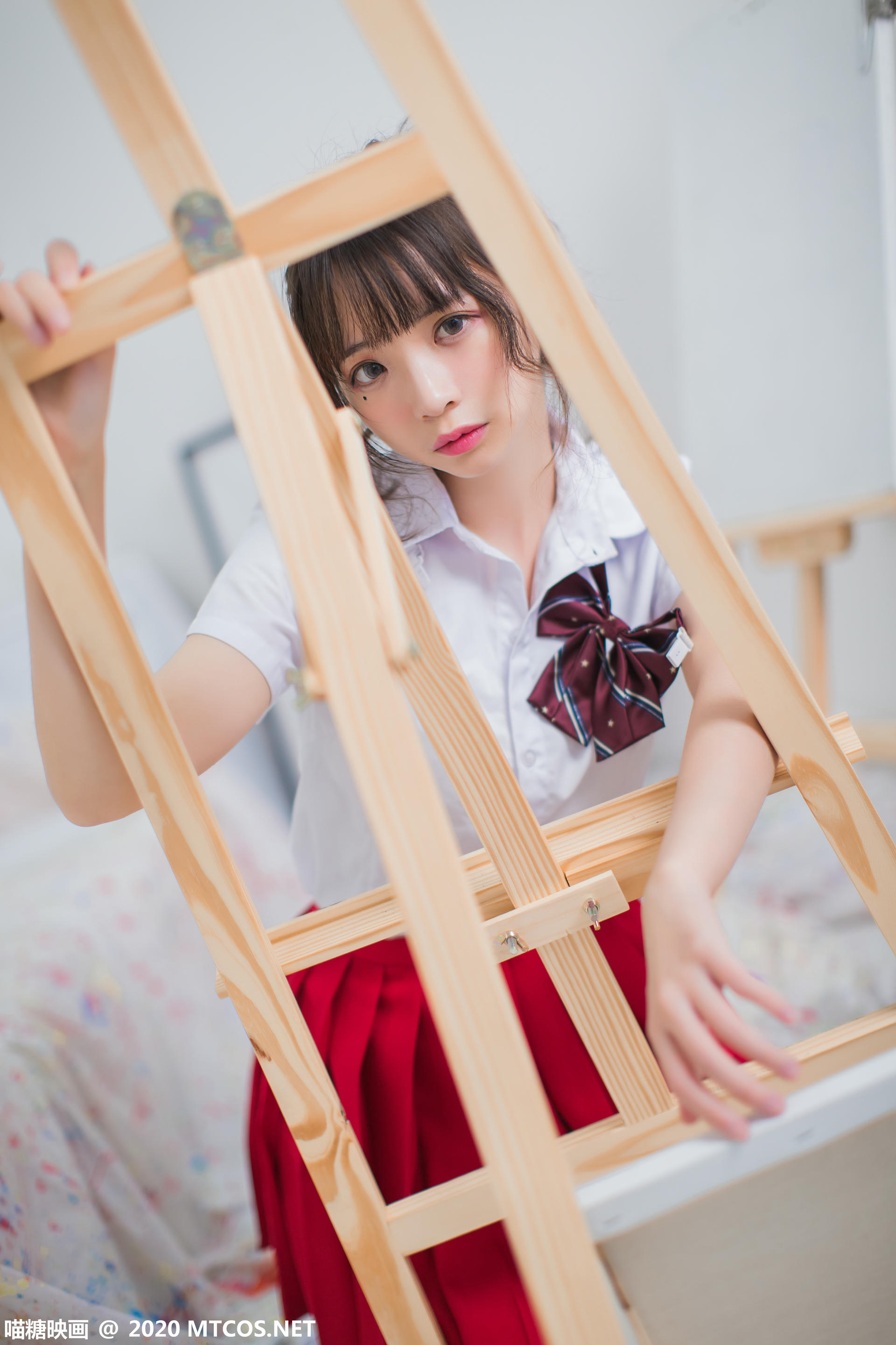 [喵糖映画] VOL.319 画室少女[23P／275MB]_第1集